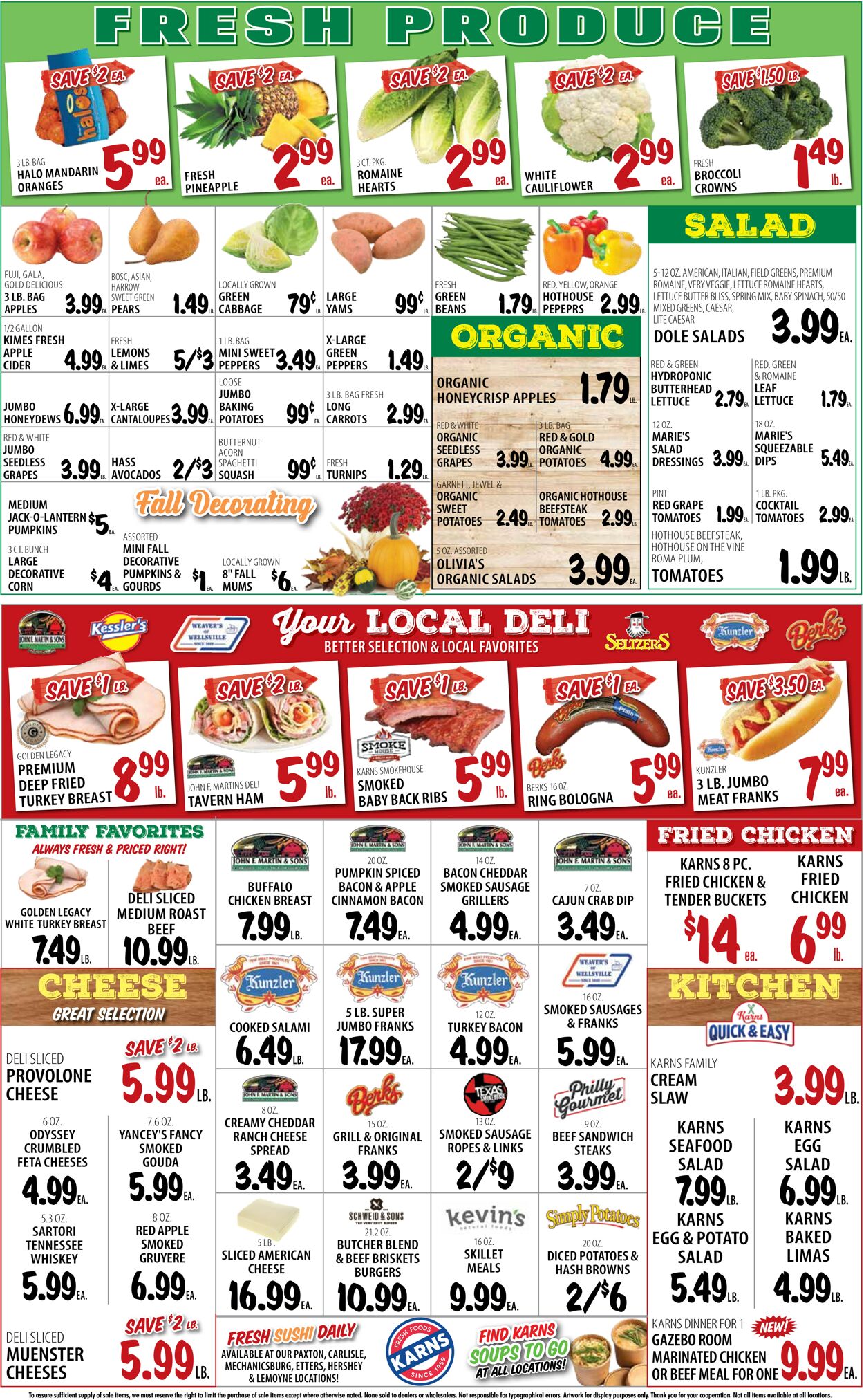 Catalogue Karns Quality Foods from 10/03/2023