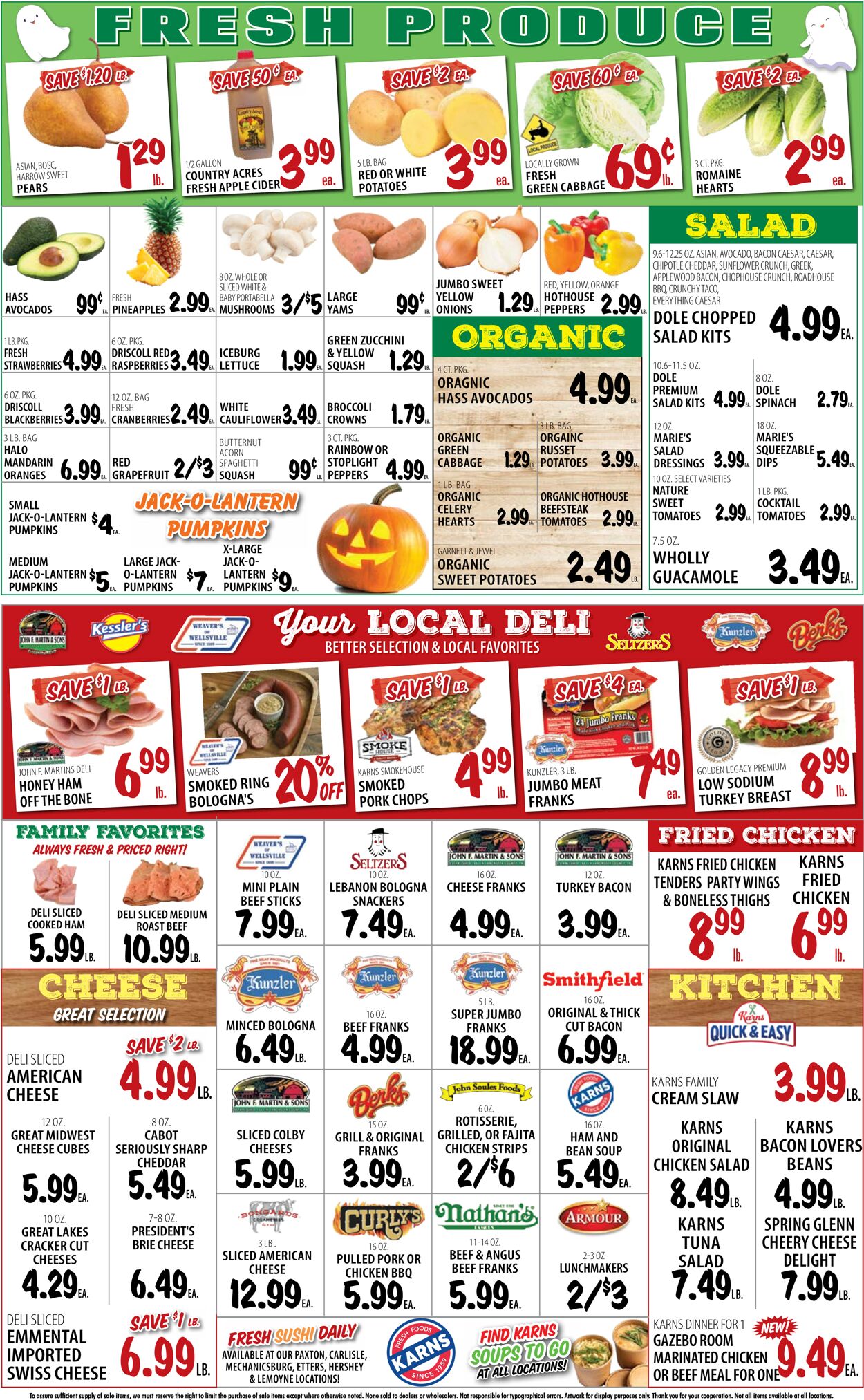 Catalogue Karns Quality Foods from 10/24/2023