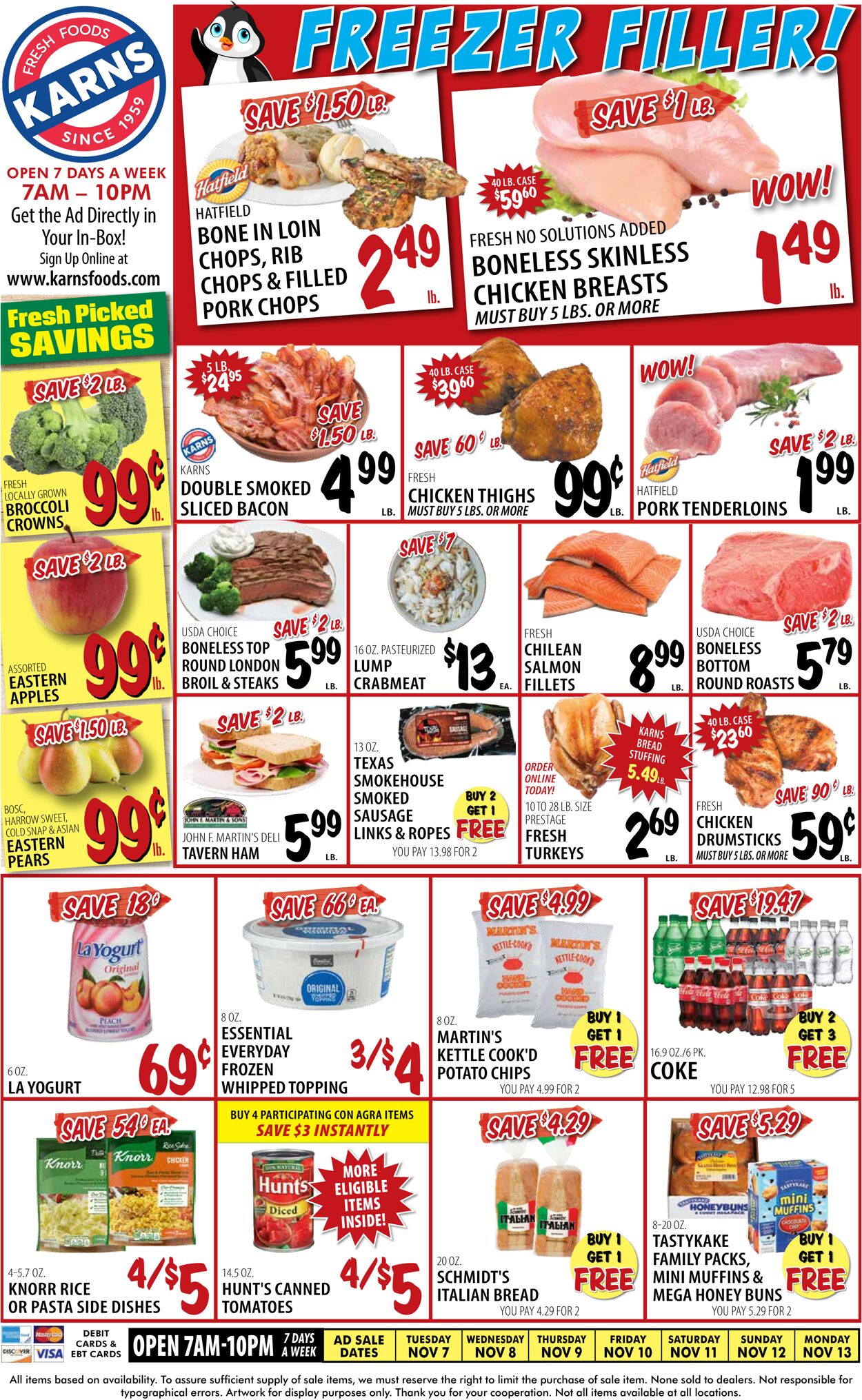Catalogue Karns Quality Foods from 11/07/2023