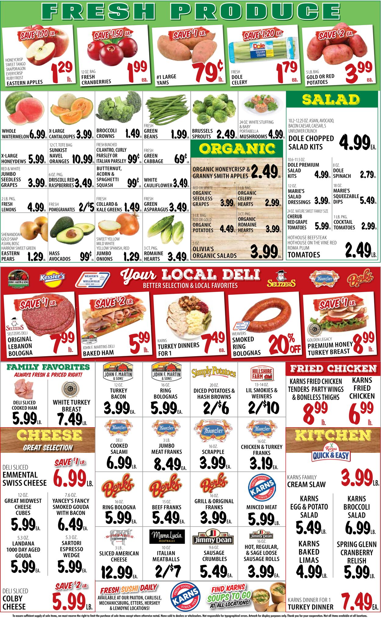 Catalogue Karns Quality Foods from 11/21/2023