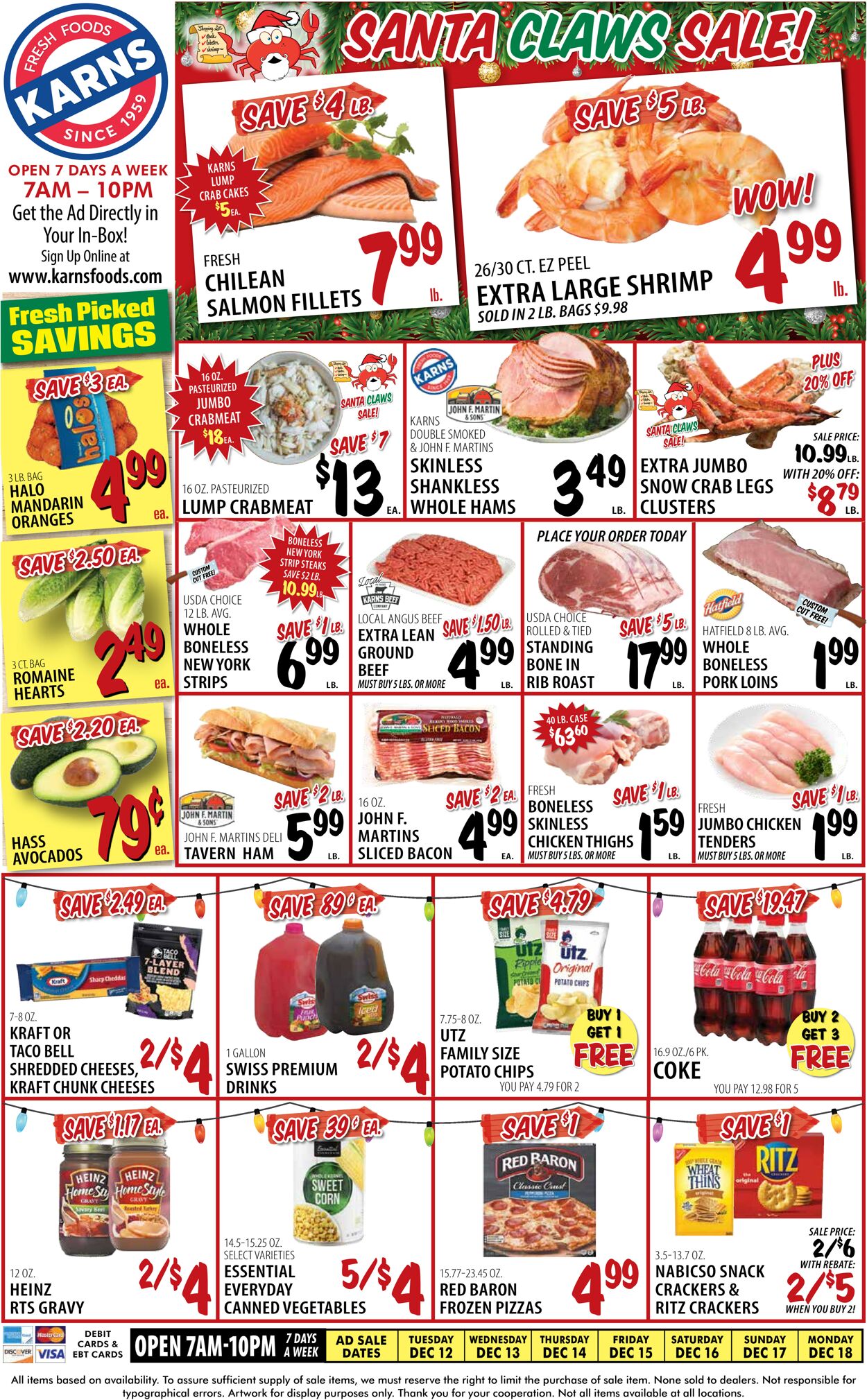 Catalogue Karns Quality Foods from 12/12/2023