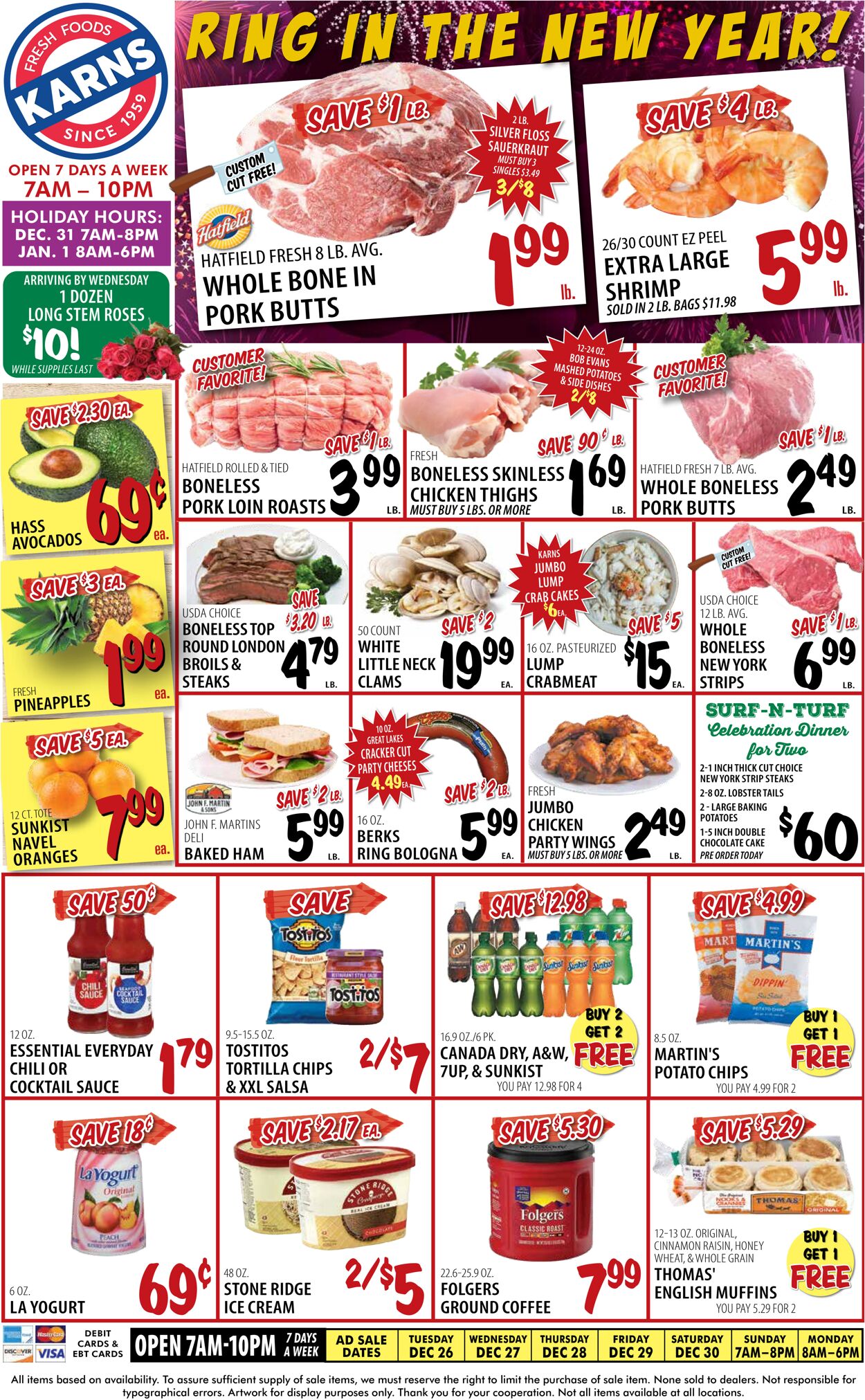 Catalogue Karns Quality Foods from 12/26/2023