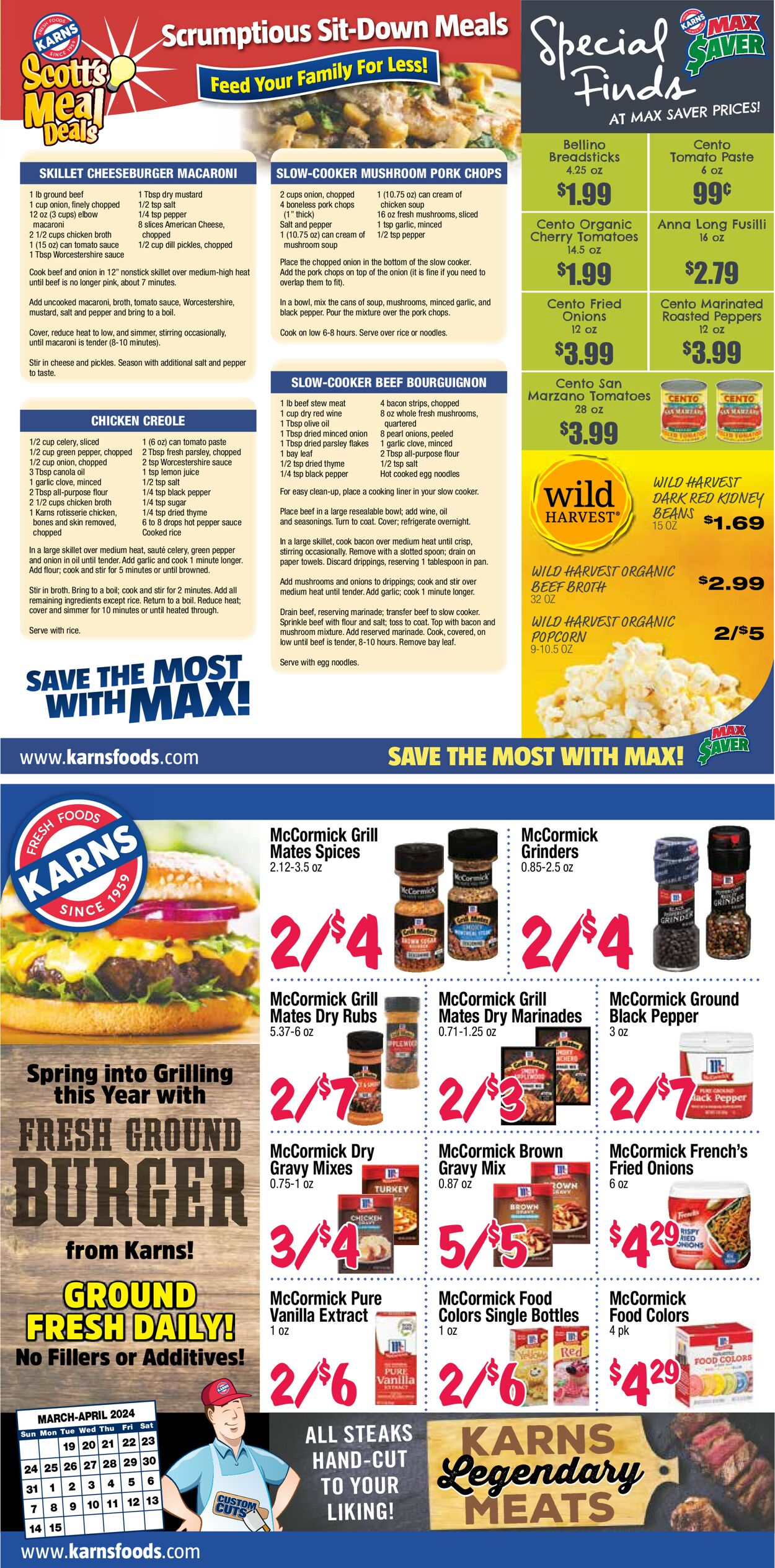 Catalogue Karns Quality Foods from 03/19/2024
