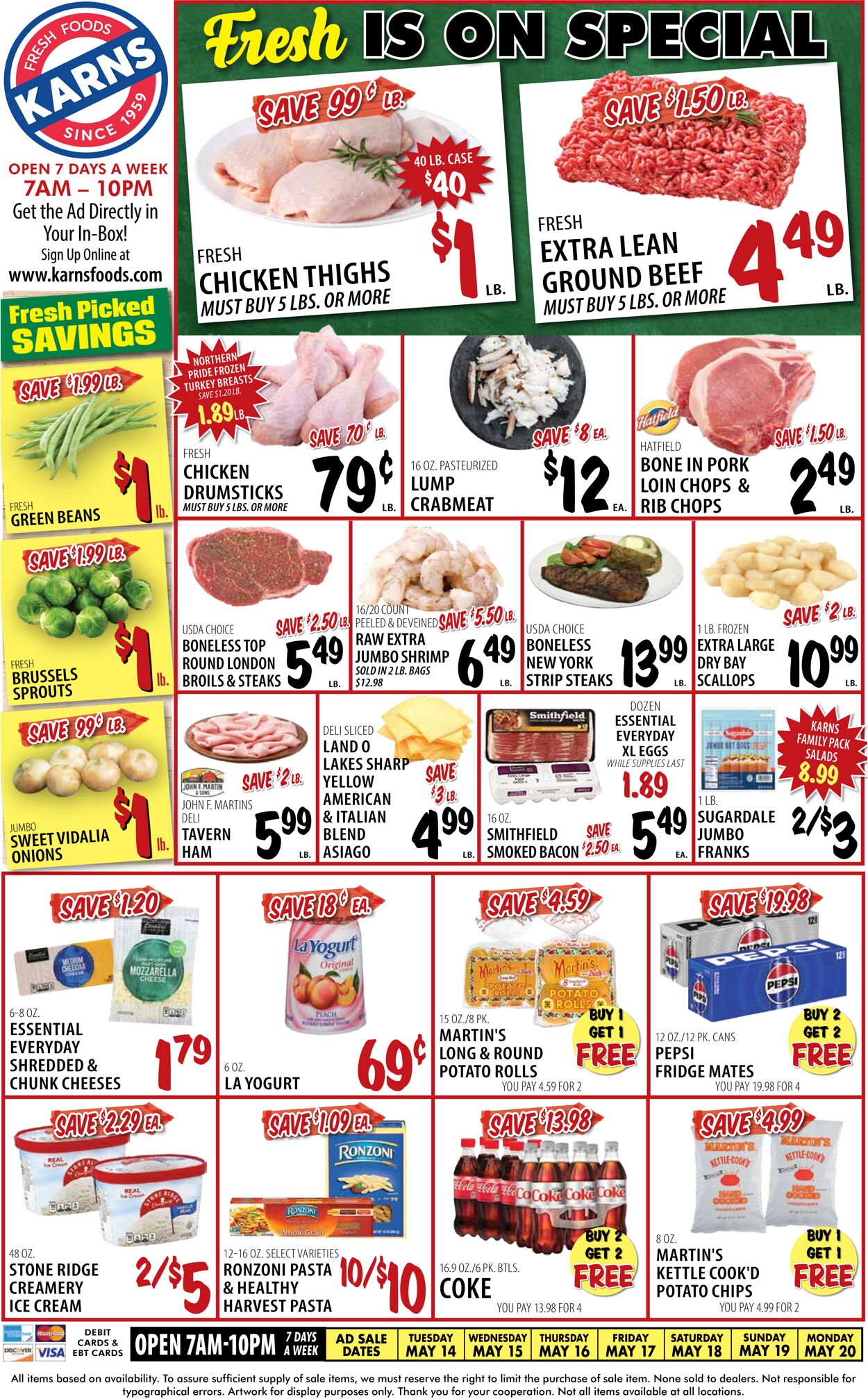 Catalogue Karns Quality Foods from 05/14/2024