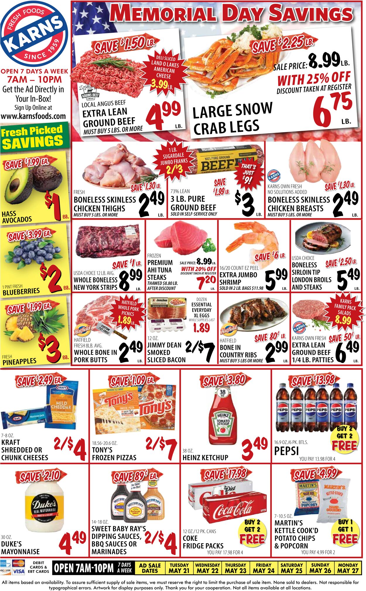 Catalogue Karns Quality Foods from 05/21/2024