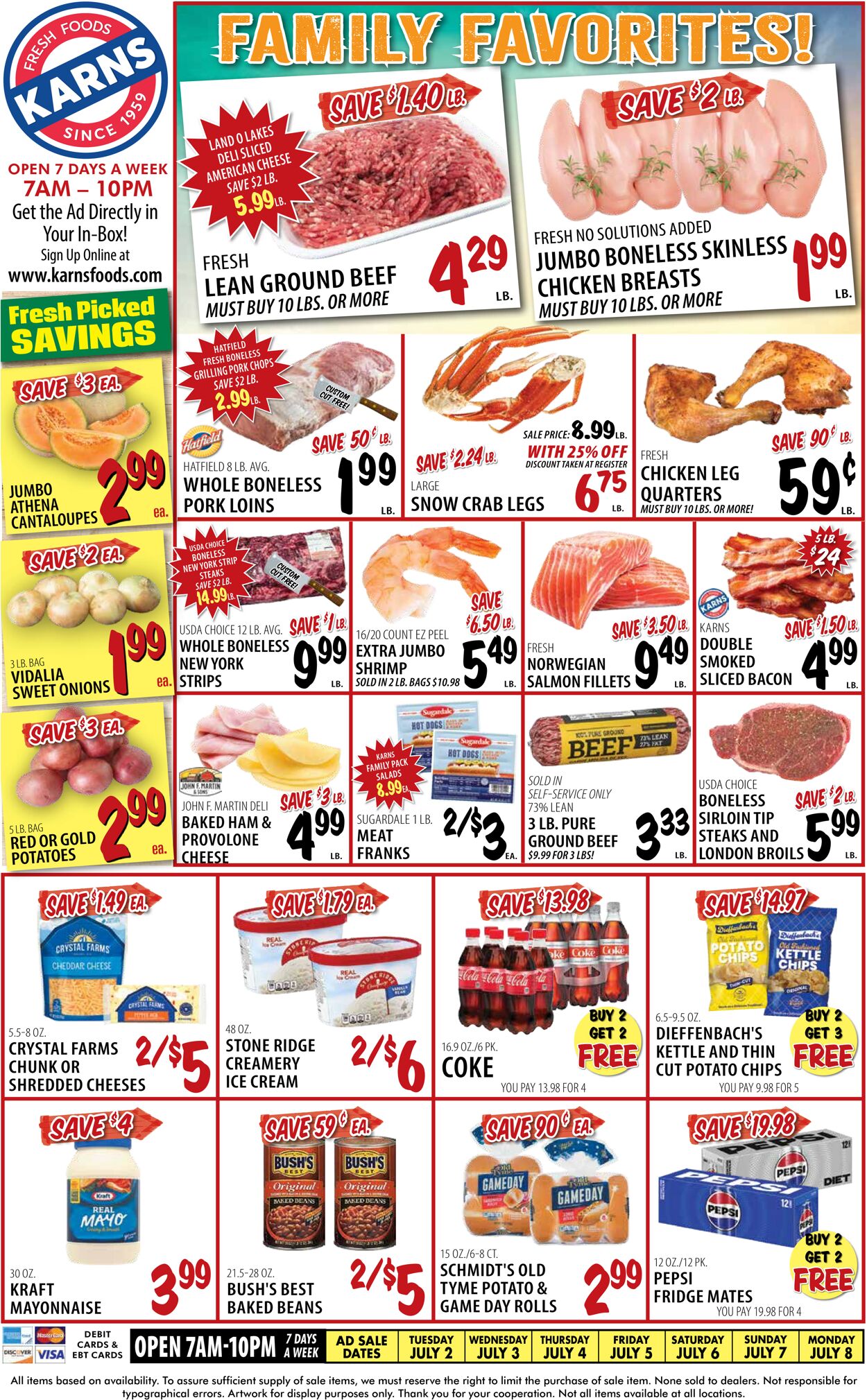 Catalogue Karns Quality Foods from 07/02/2024