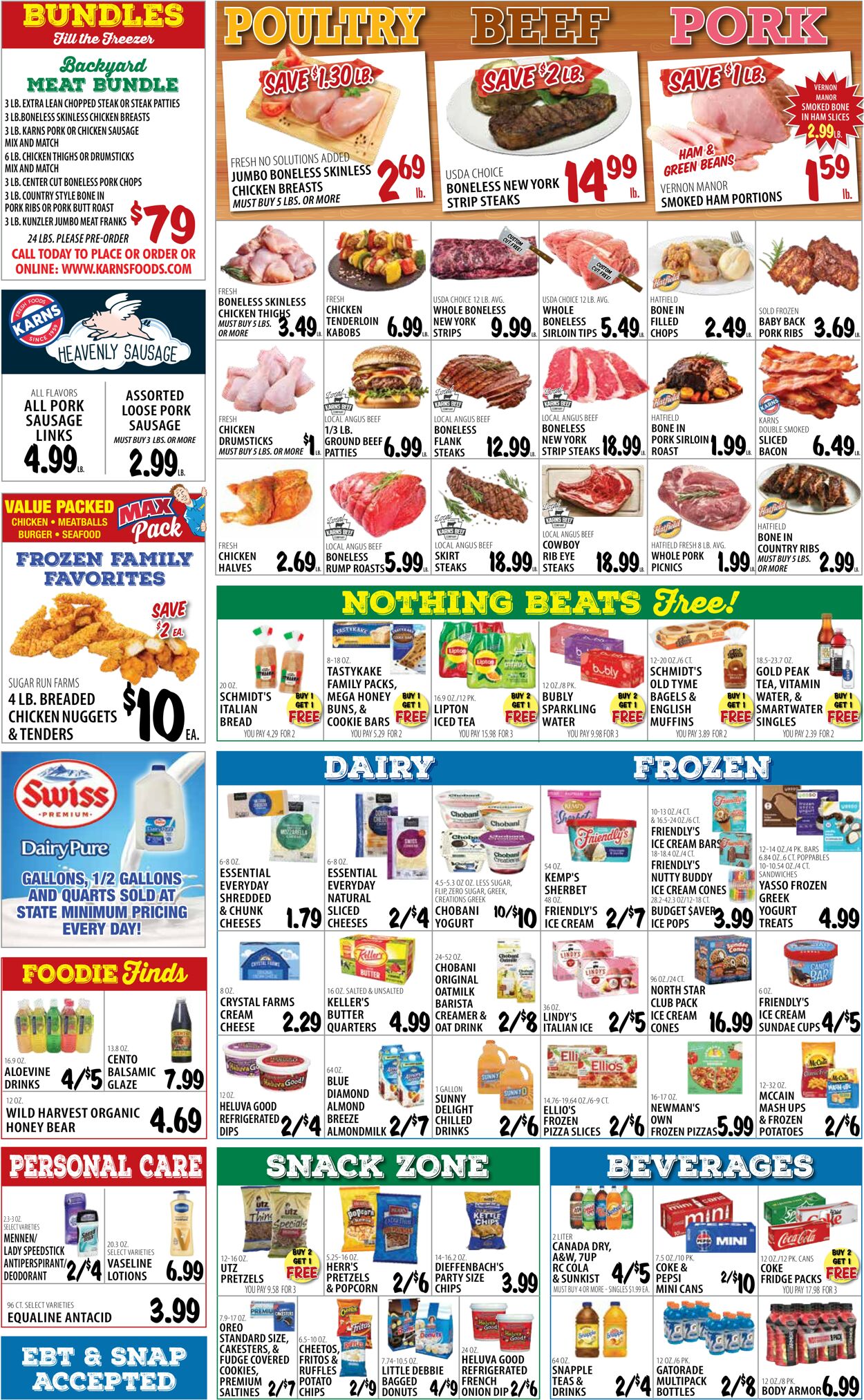 Catalogue Karns Quality Foods from 07/09/2024