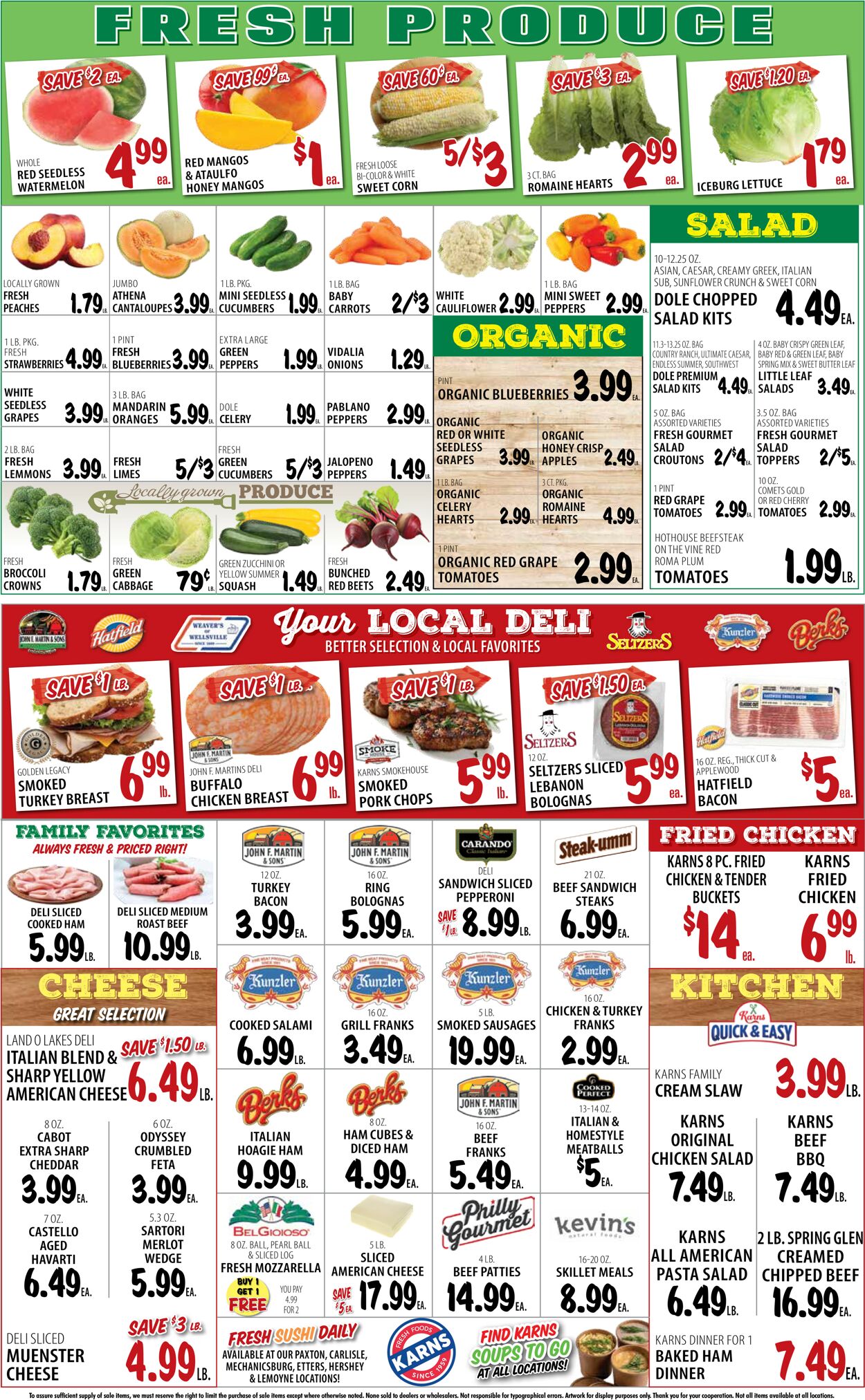 Catalogue Karns Quality Foods from 07/09/2024