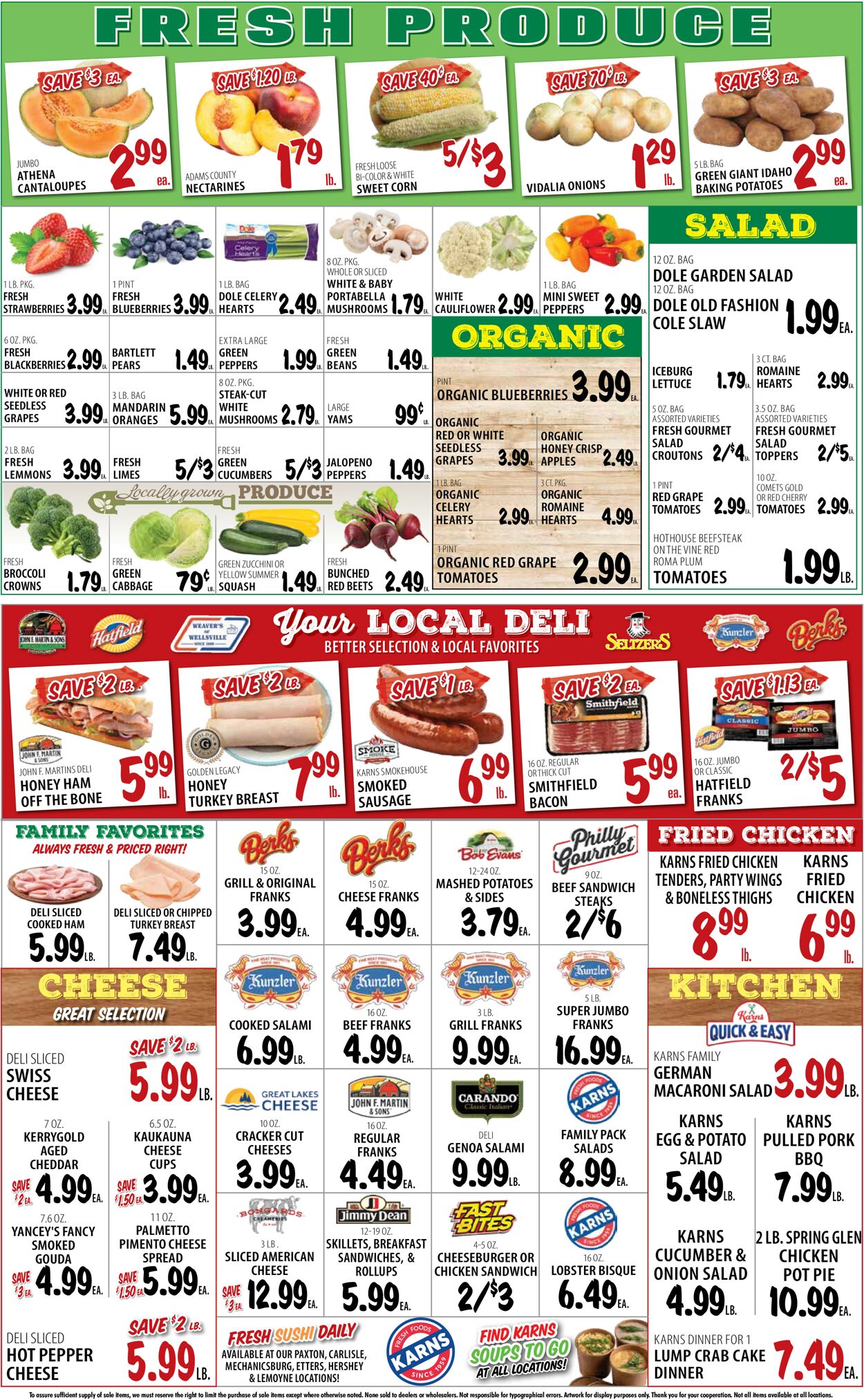 Catalogue Karns Quality Foods from 07/16/2024