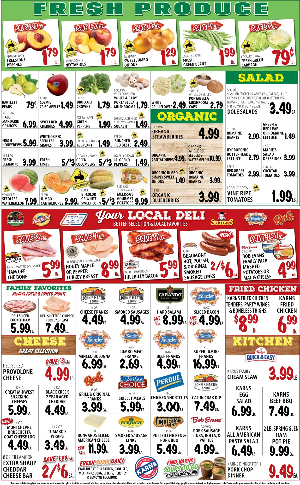 Catalogue Karns Quality Foods from 07/30/2024