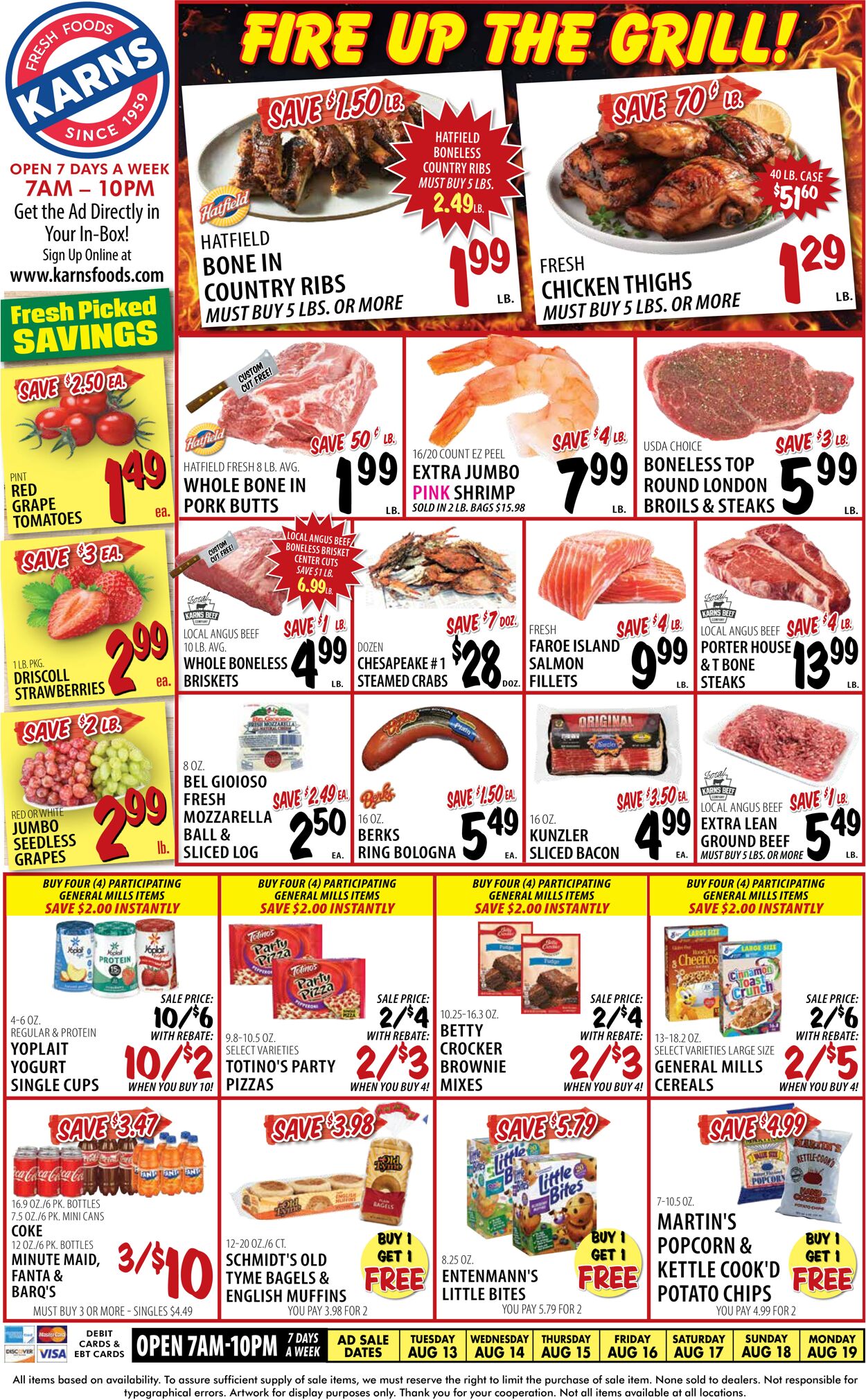 Catalogue Karns Quality Foods from 08/13/2024