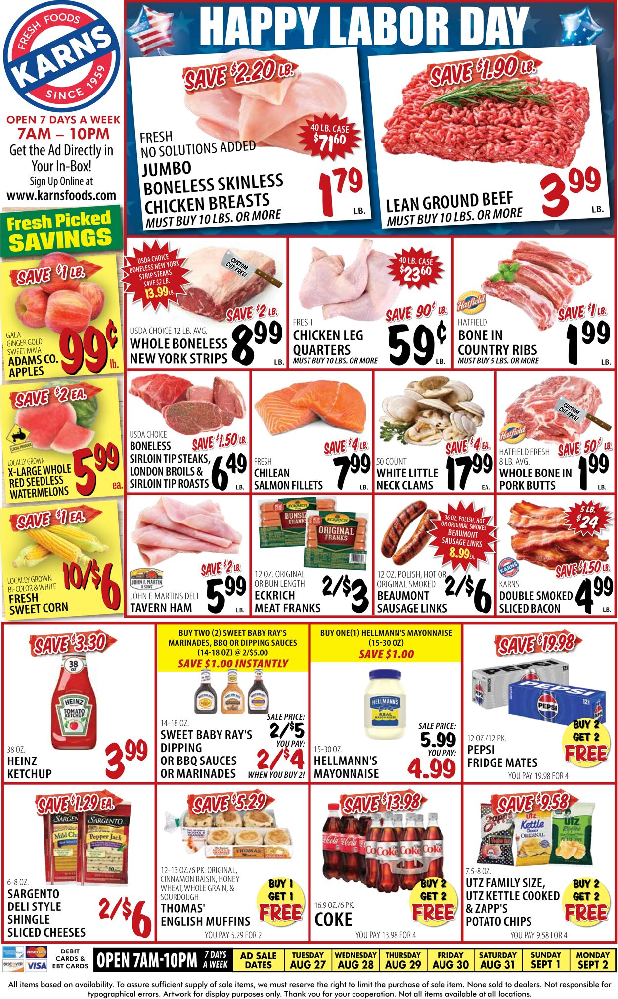 Catalogue Karns Quality Foods from 08/27/2024