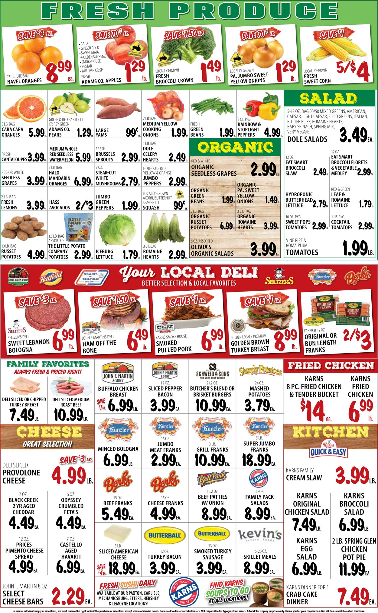 Catalogue Karns Quality Foods from 09/03/2024