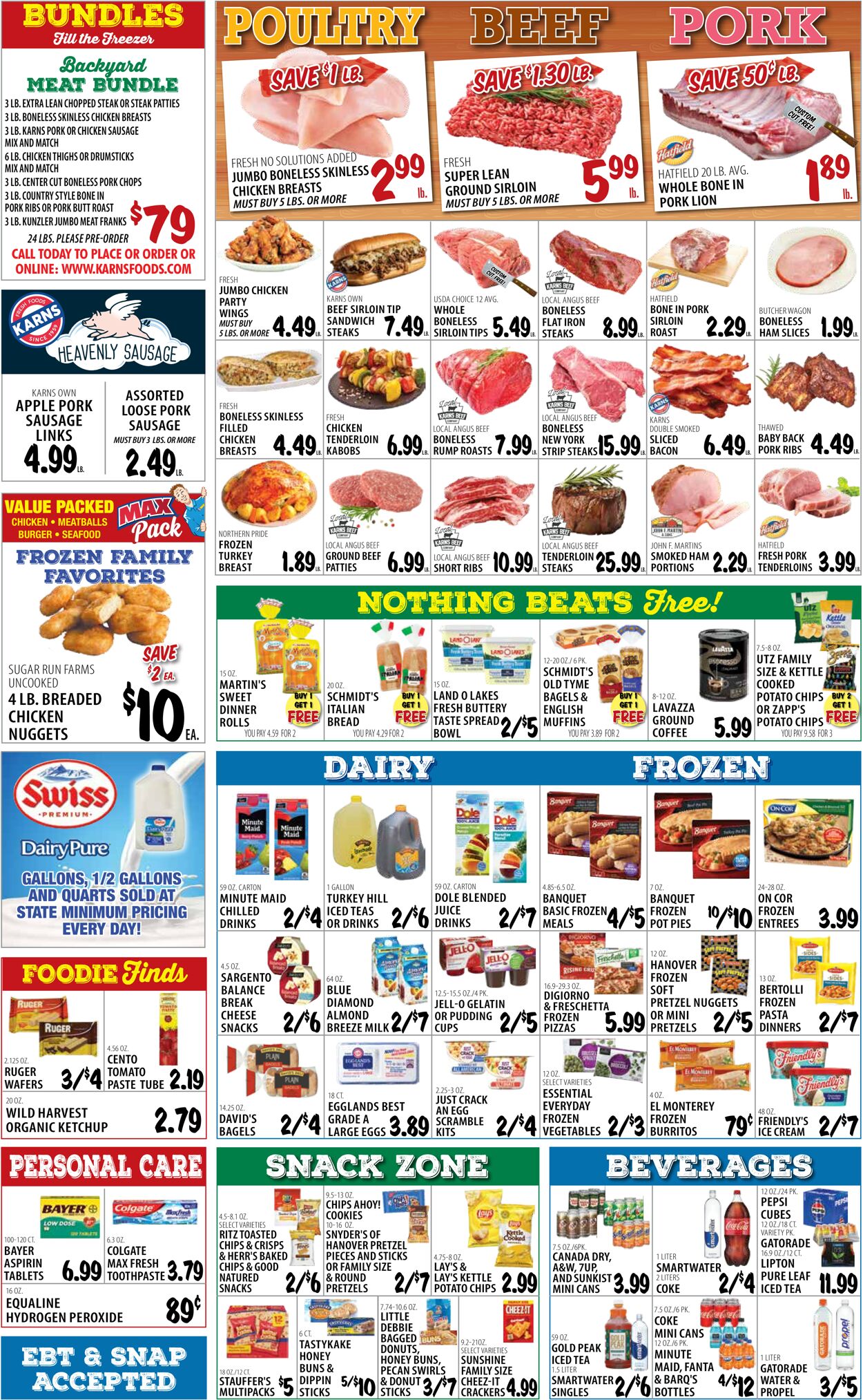 Catalogue Karns Quality Foods from 09/10/2024