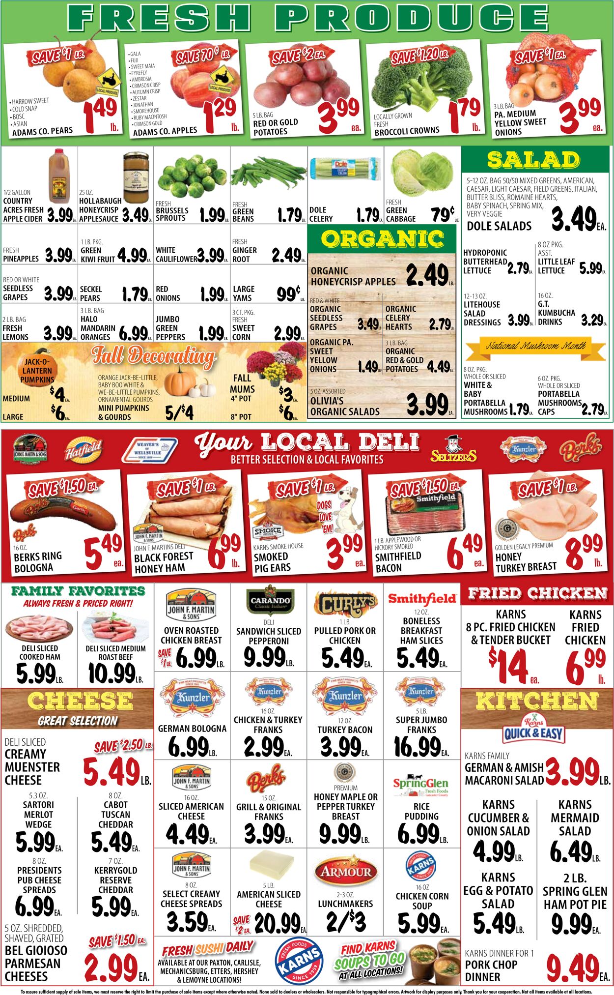 Catalogue Karns Quality Foods from 09/17/2024