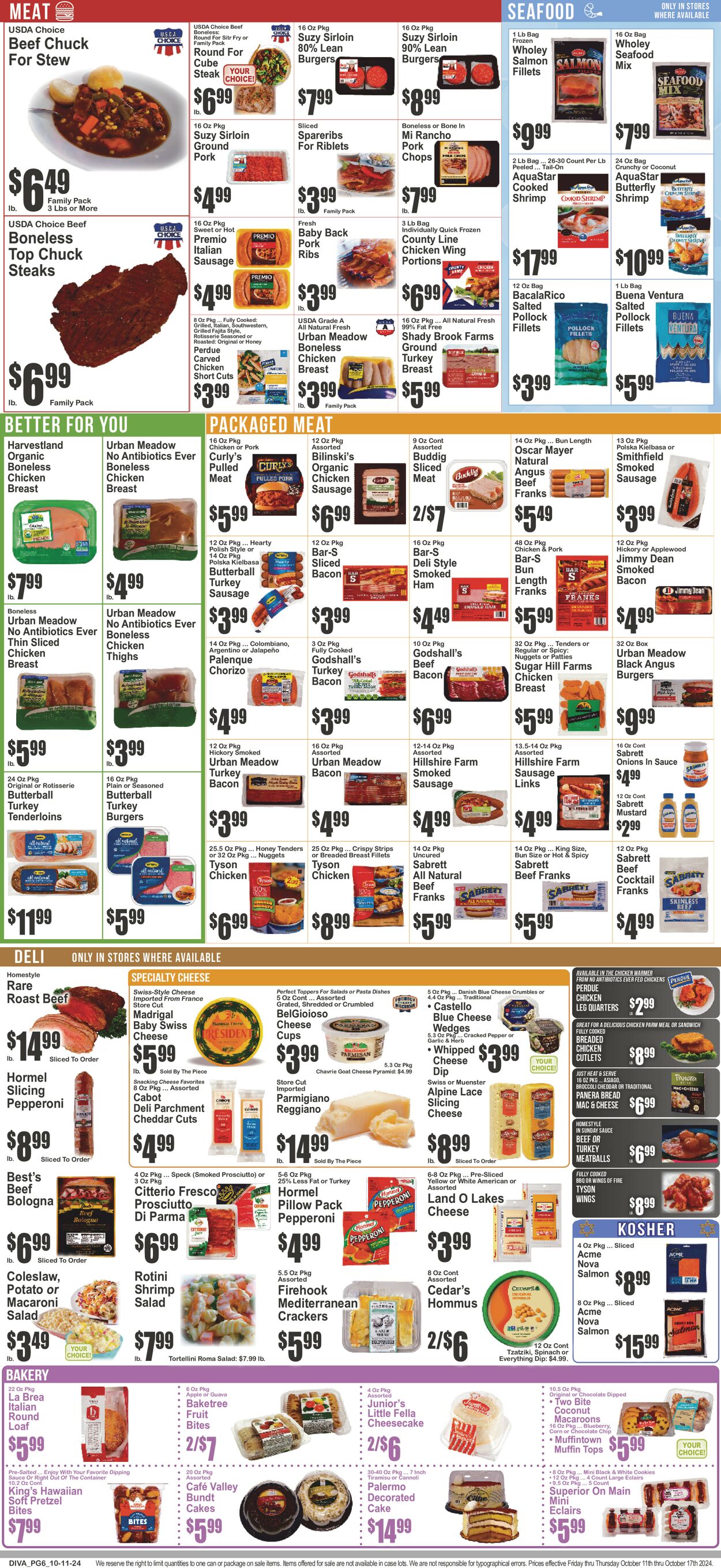 Catalogue Key Food from 10/11/2024