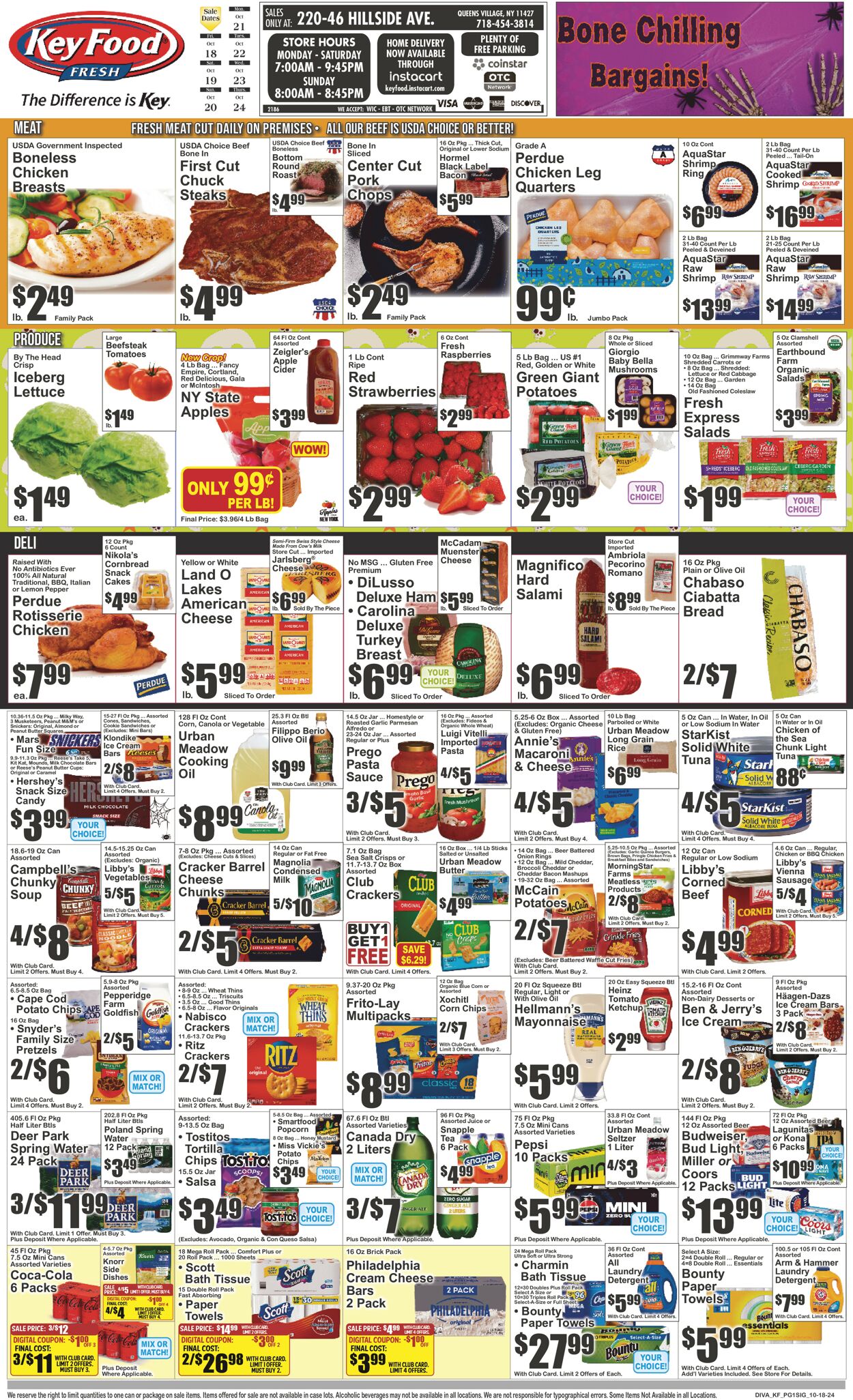 Catalogue Key Food from 10/18/2024