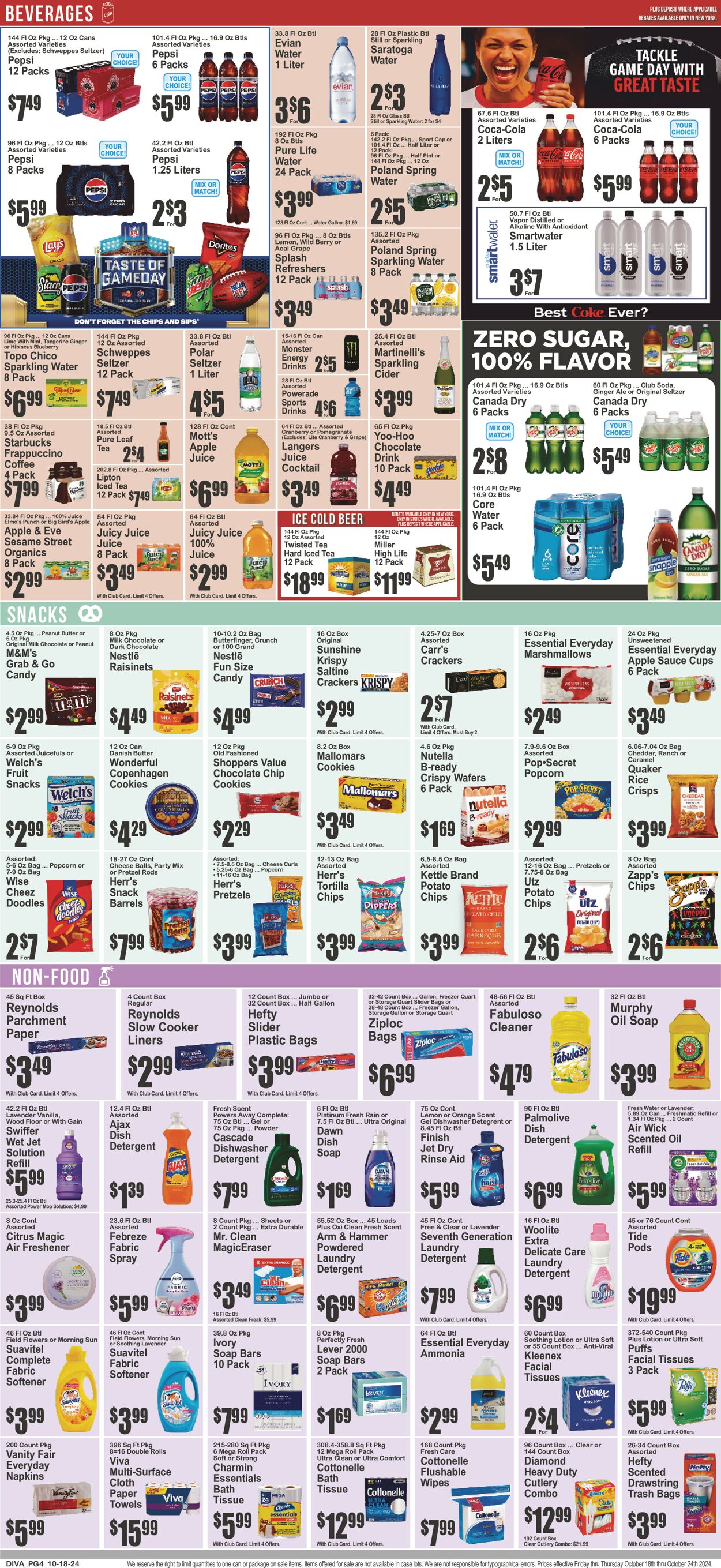 Catalogue Key Food from 10/18/2024