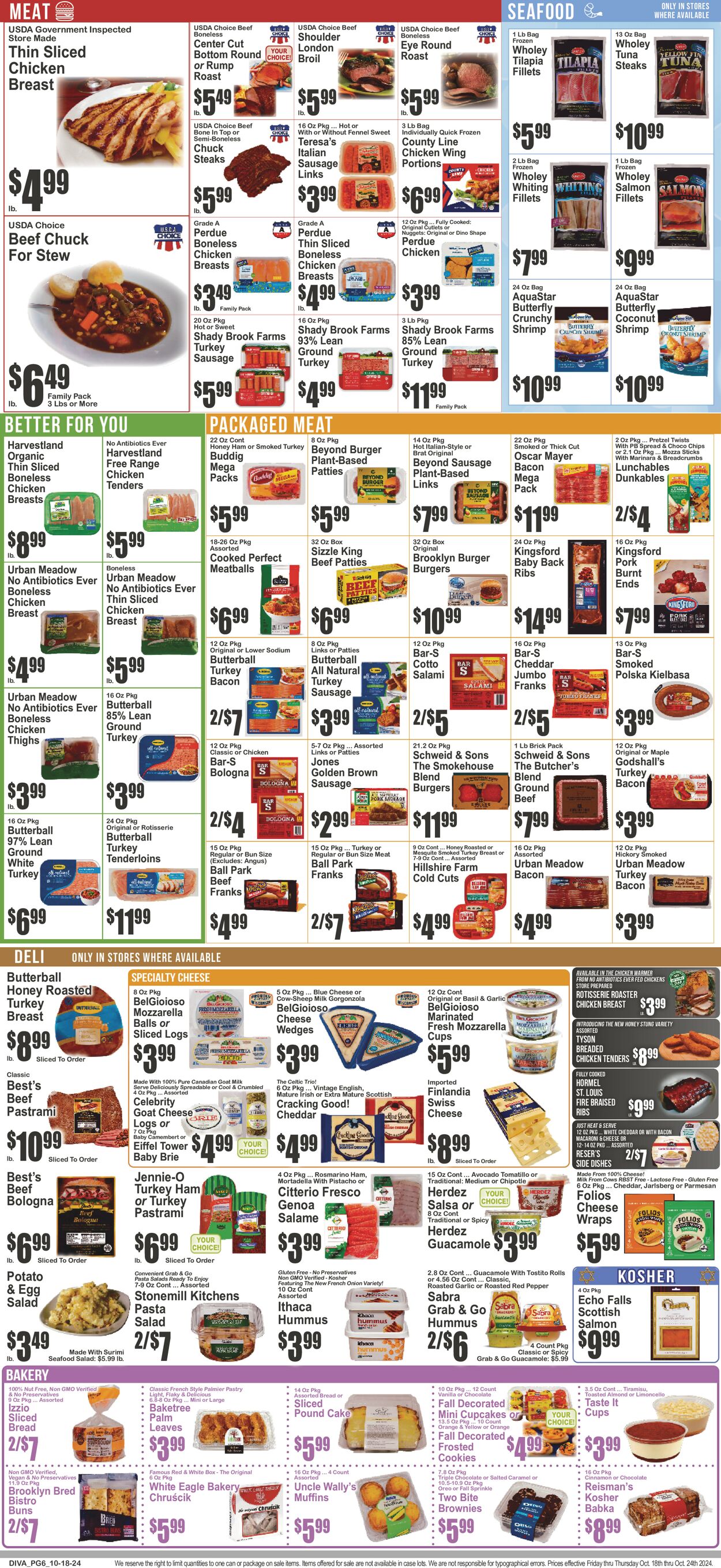 Catalogue Key Food from 10/18/2024