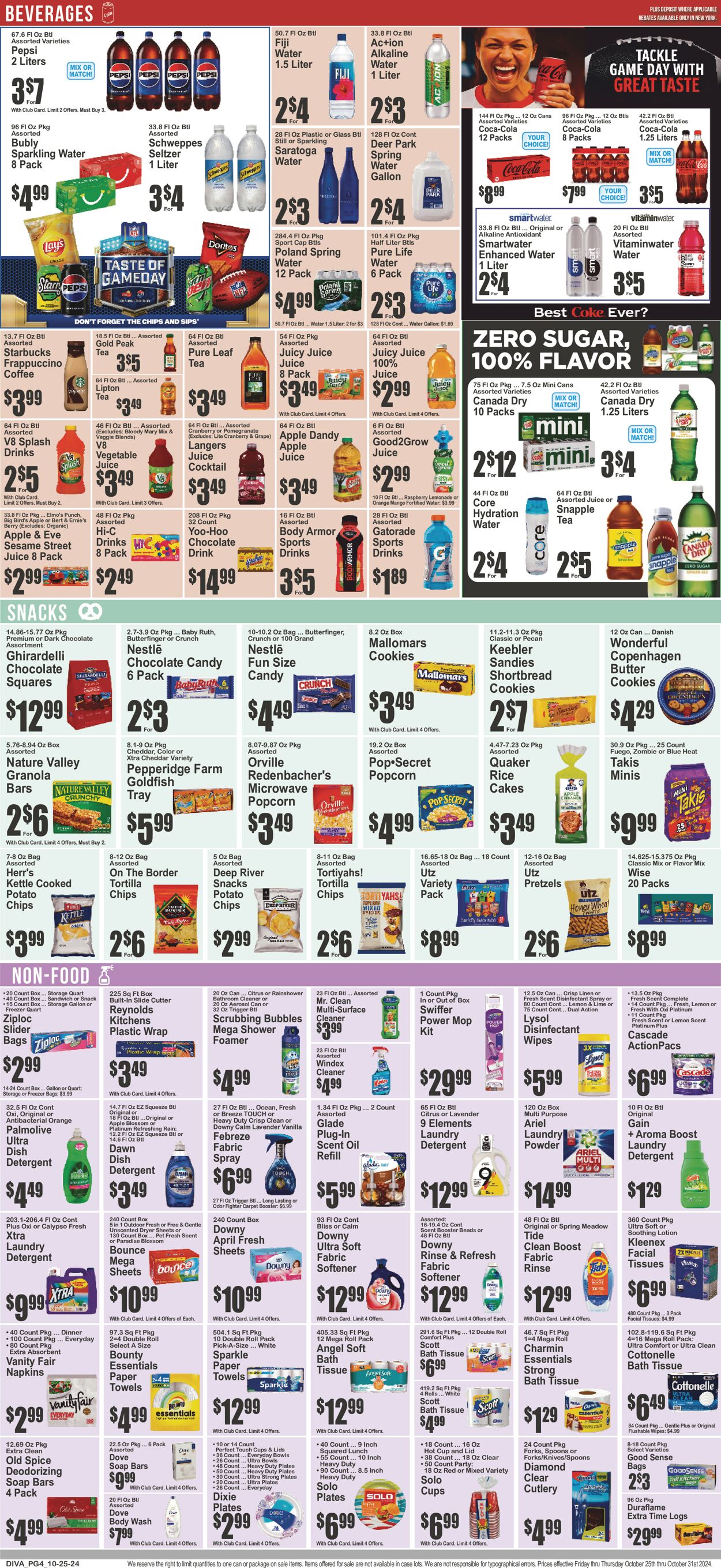 Catalogue Key Food from 10/25/2024