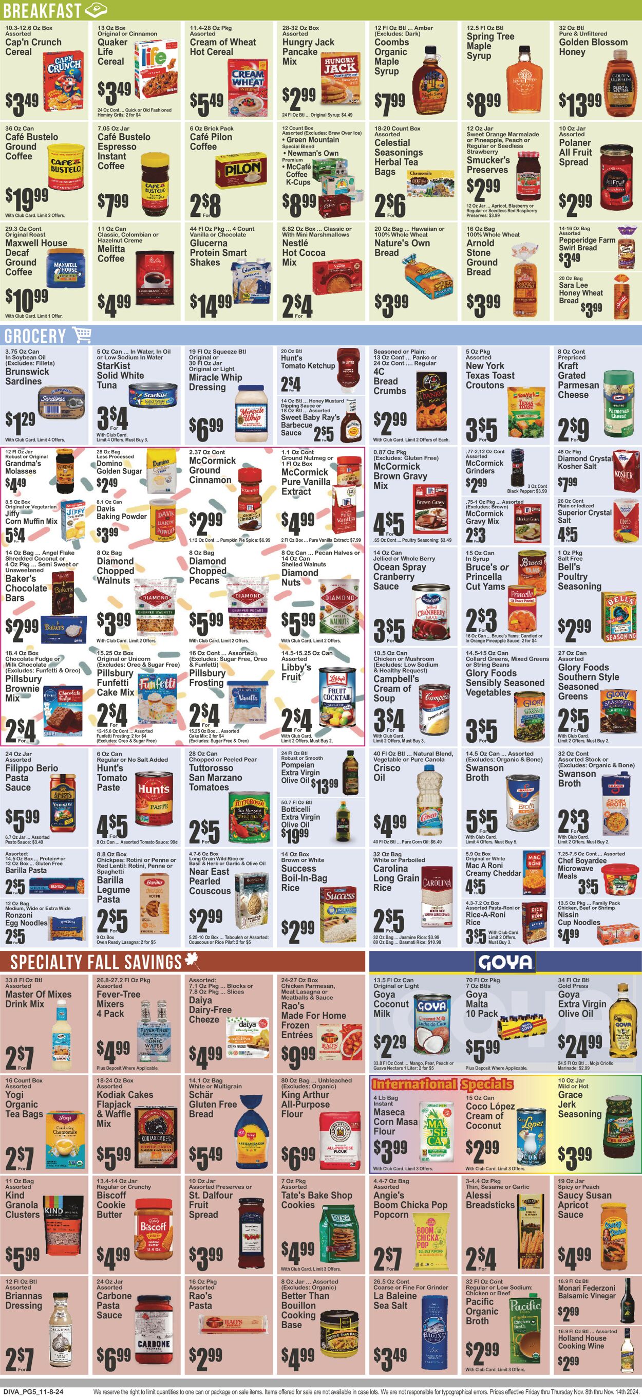 Catalogue Key Food from 11/08/2024