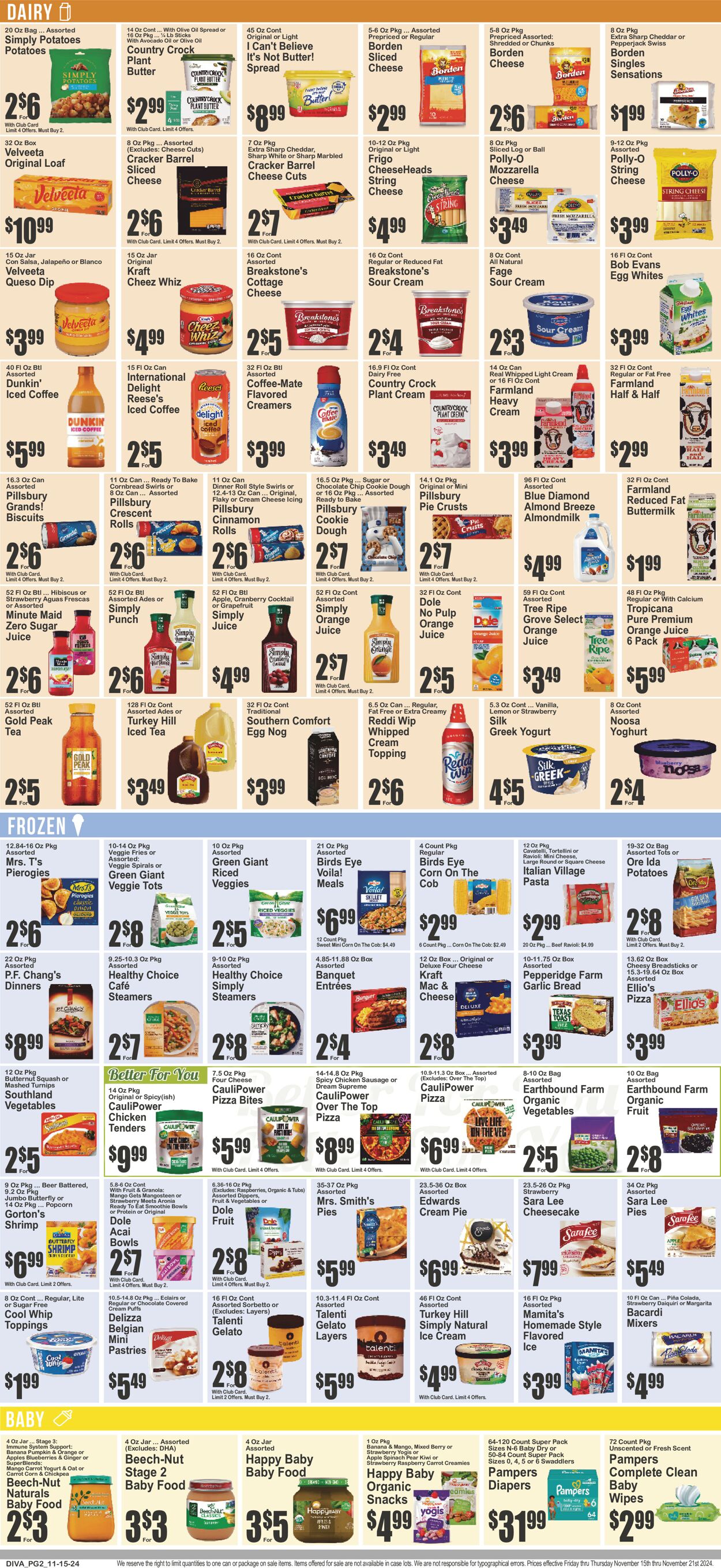 Catalogue Key Food from 11/15/2024