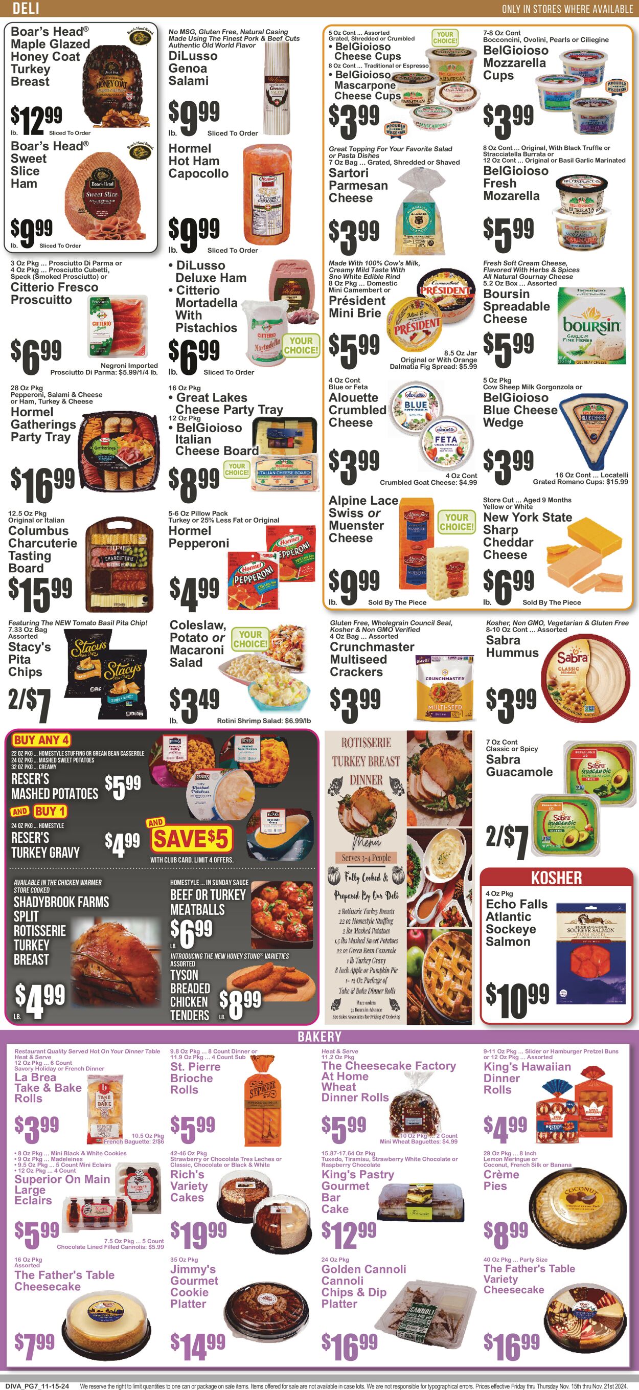 Catalogue Key Food from 11/15/2024