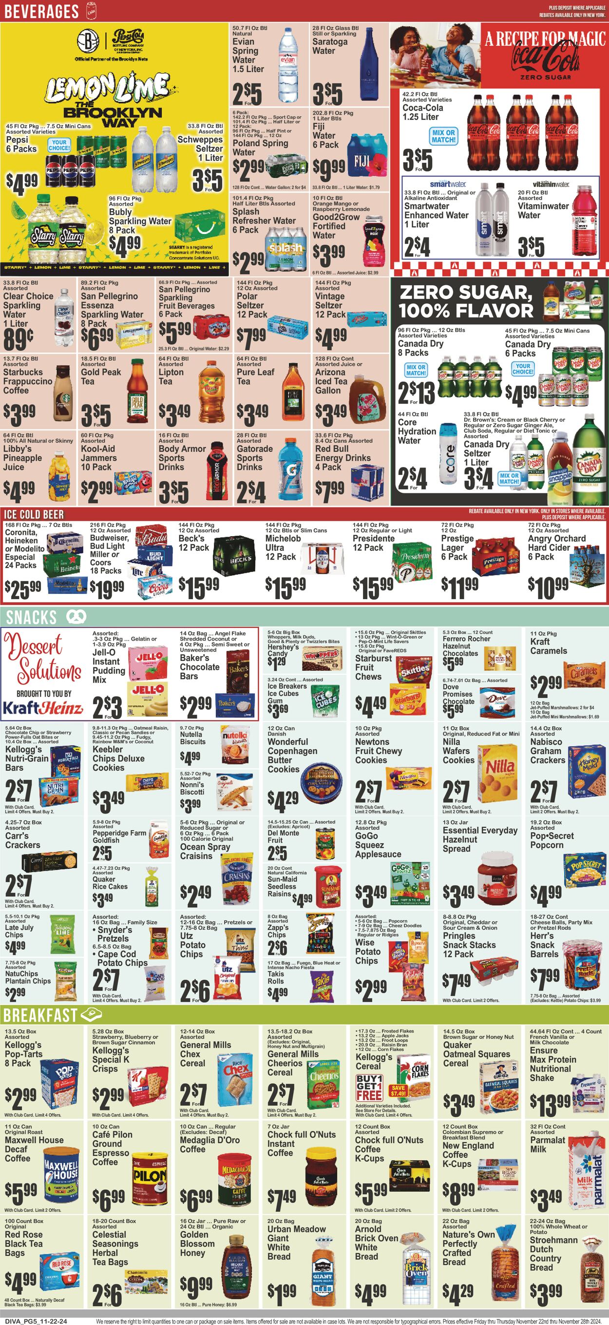 Catalogue Key Food from 11/22/2024