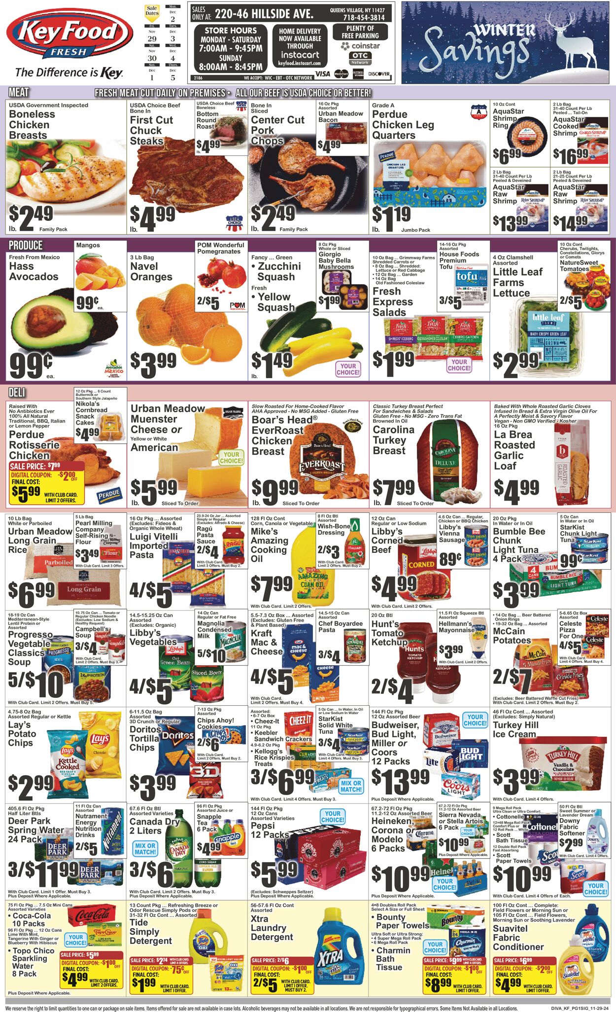 Catalogue Key Food from 11/29/2024