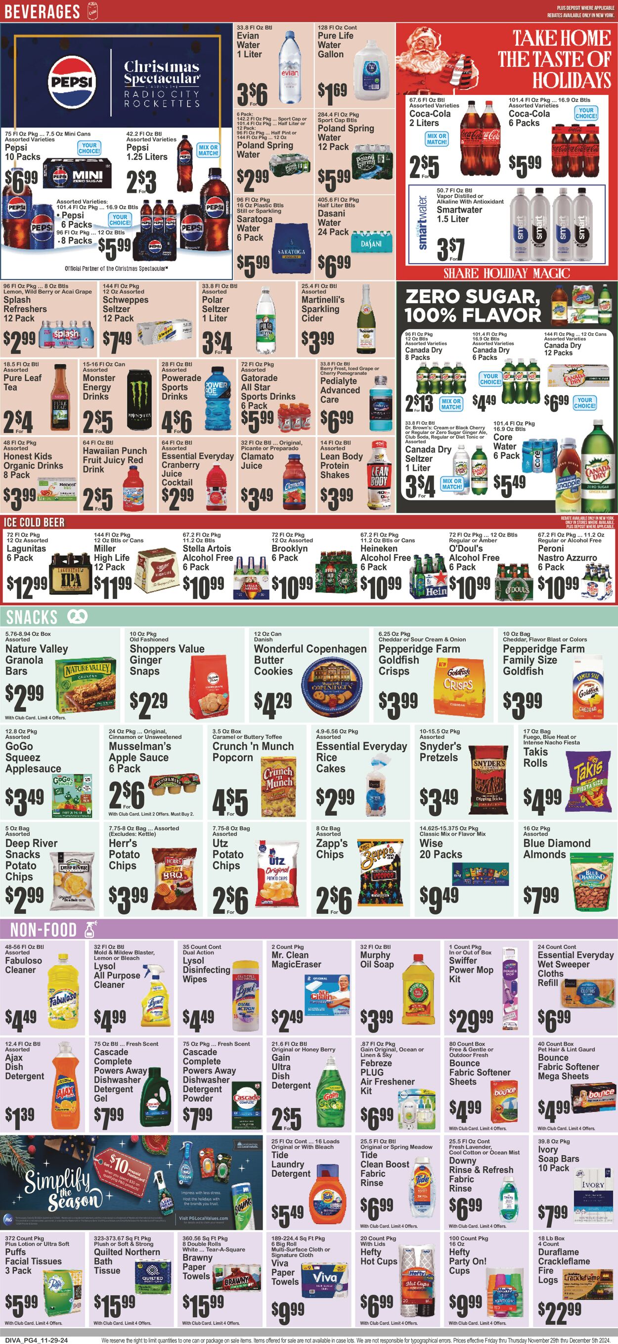 Catalogue Key Food from 11/29/2024