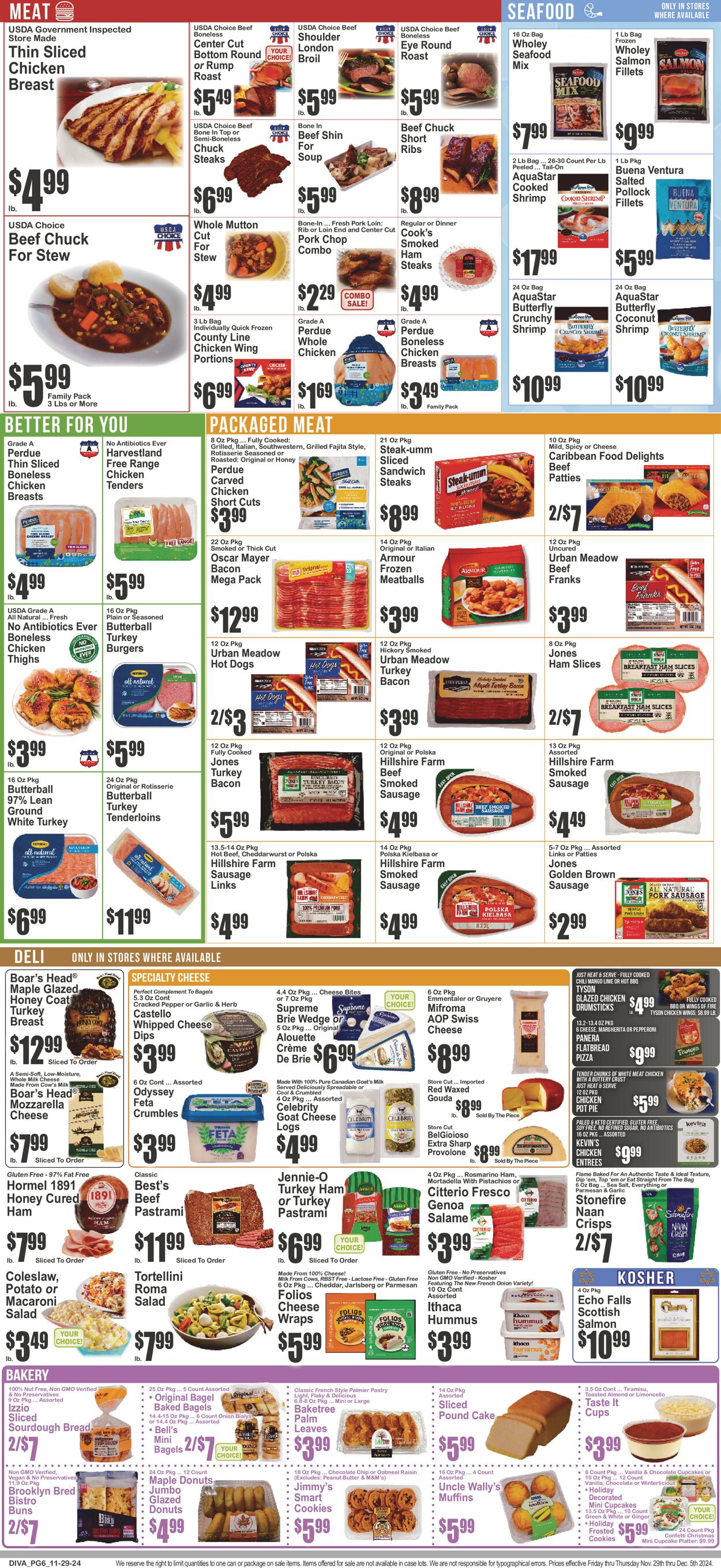 Catalogue Key Food from 11/29/2024