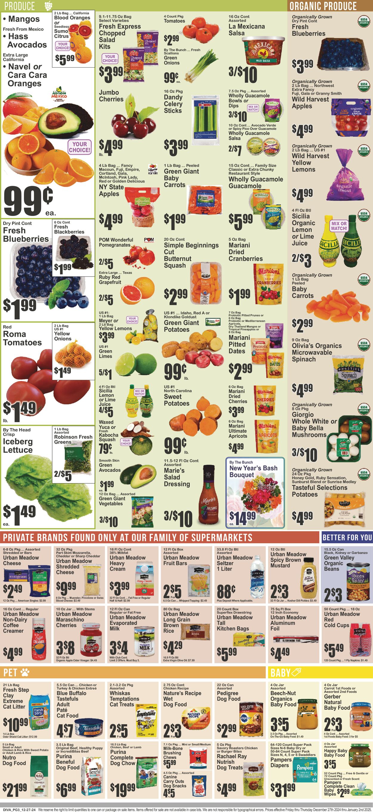 Catalogue Key Food from 12/27/2024