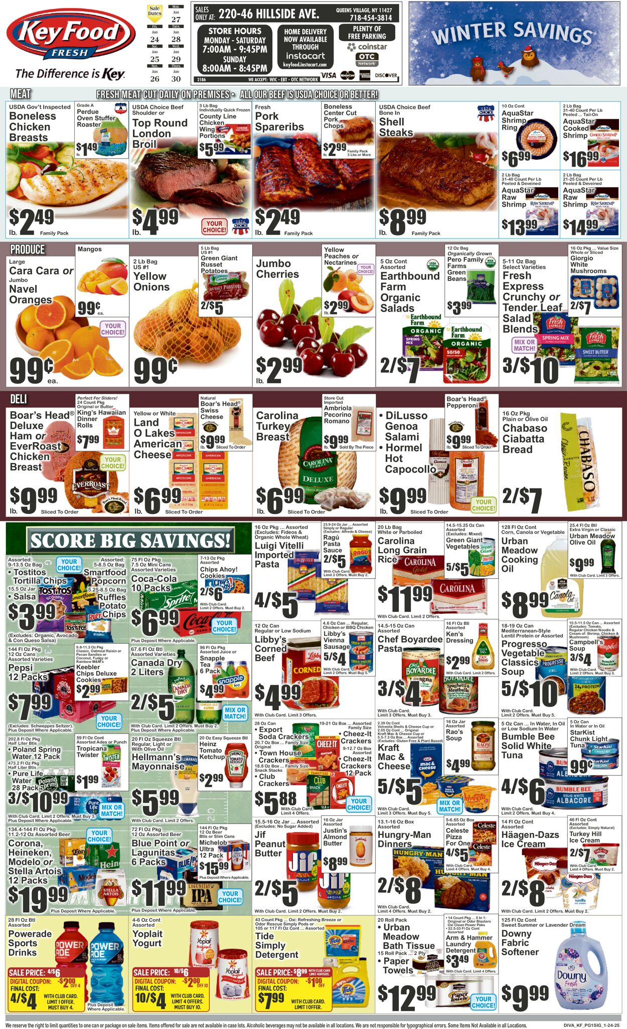 Catalogue Key Food from 01/24/2025