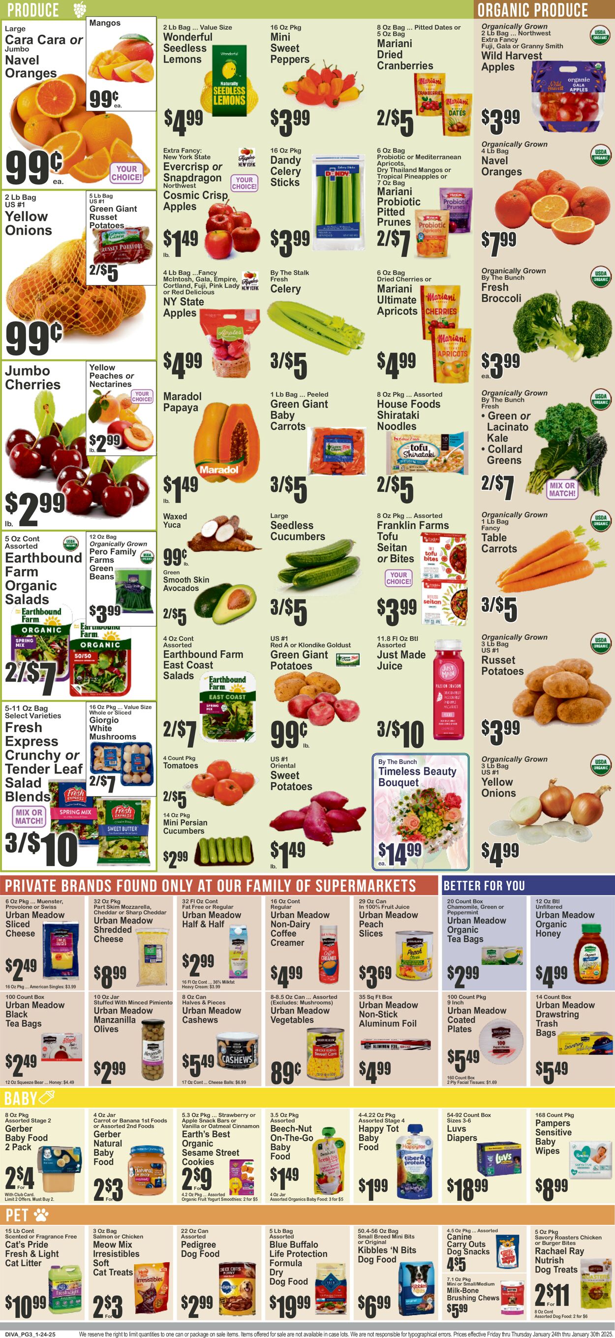 Catalogue Key Food from 01/24/2025