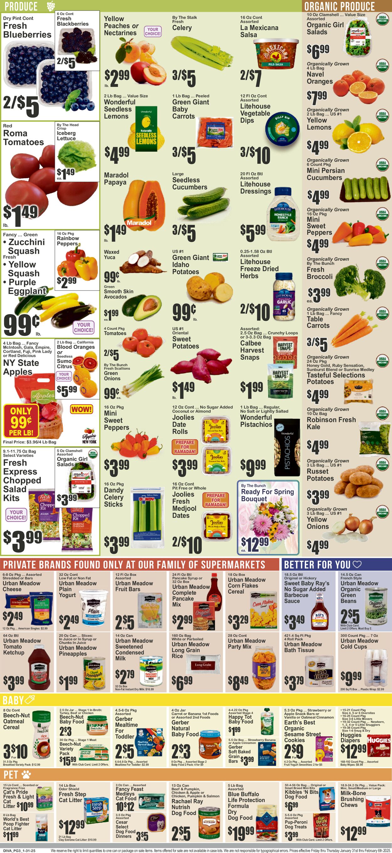 Catalogue Key Food from 01/31/2025