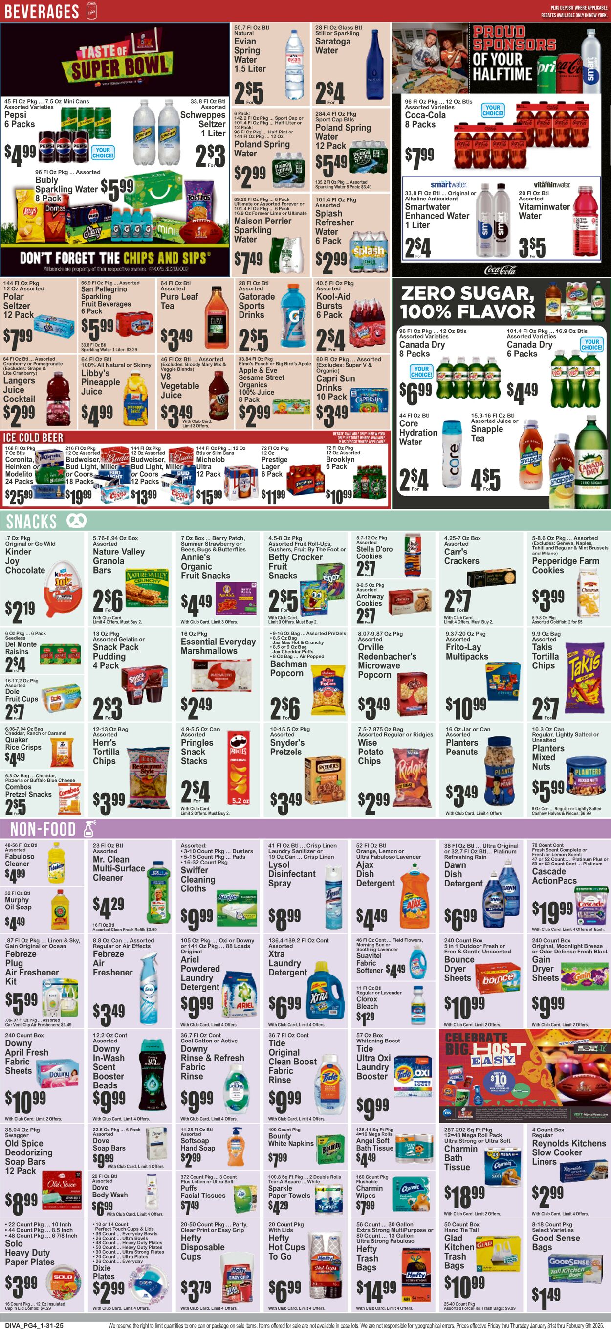 Catalogue Key Food from 01/31/2025