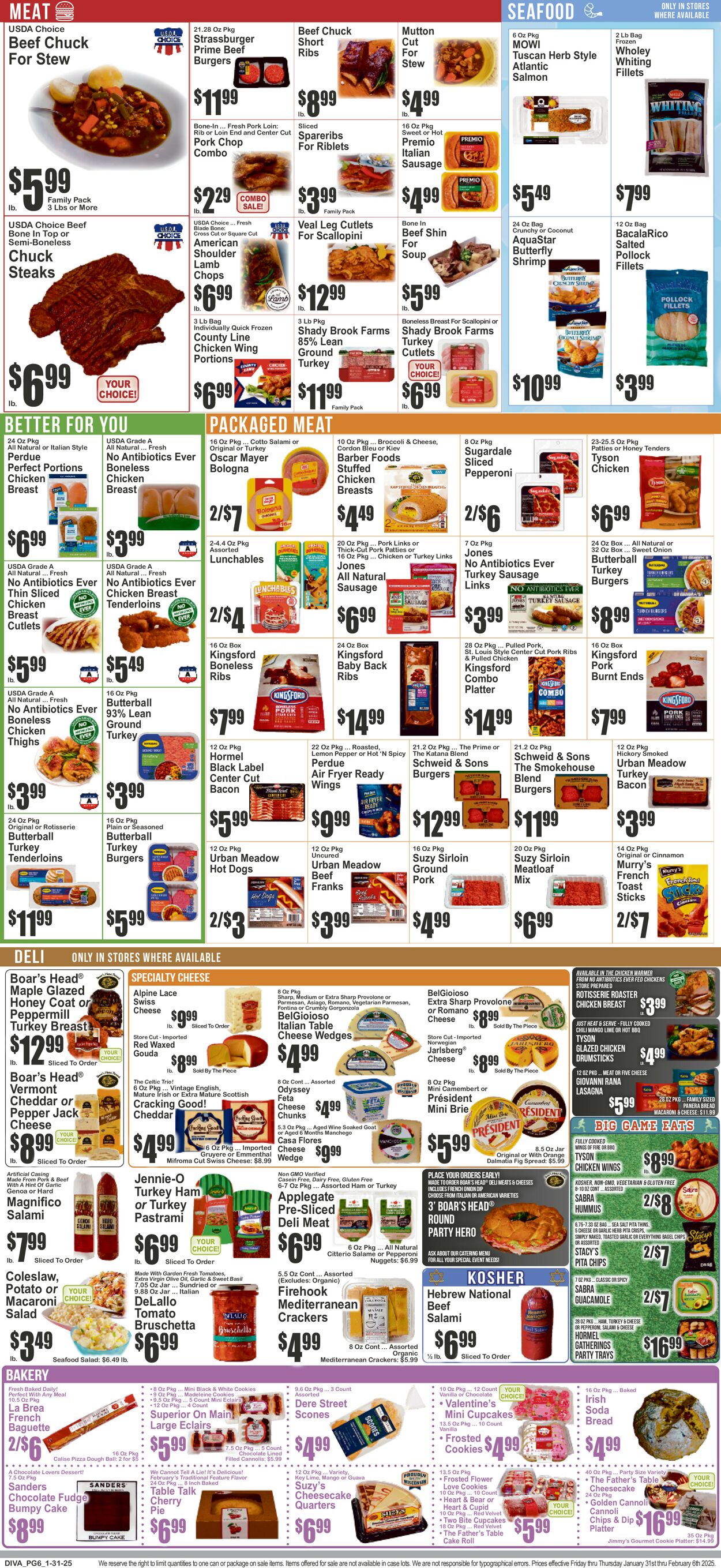 Catalogue Key Food from 01/31/2025