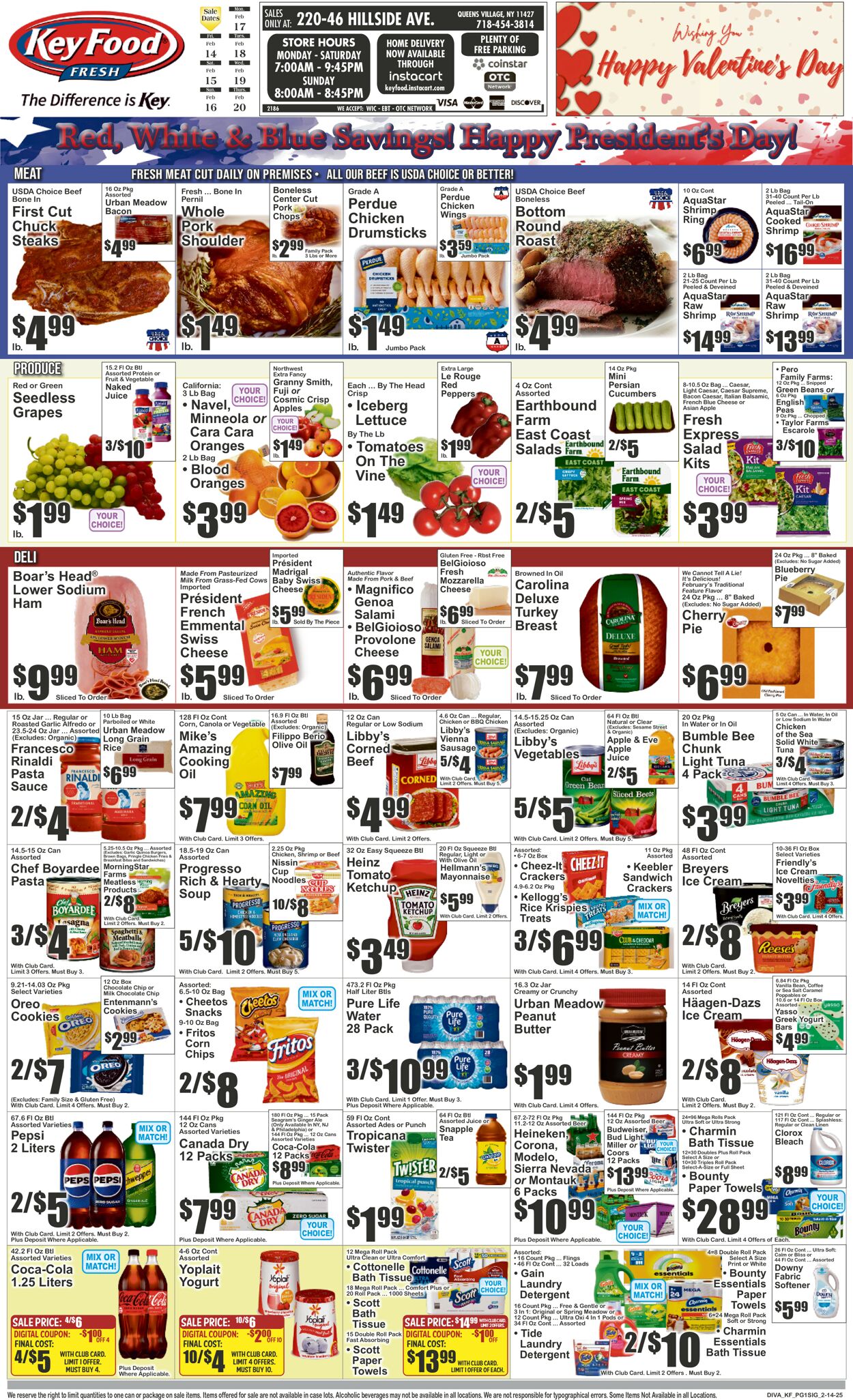 Catalogue Key Food from 02/14/2025