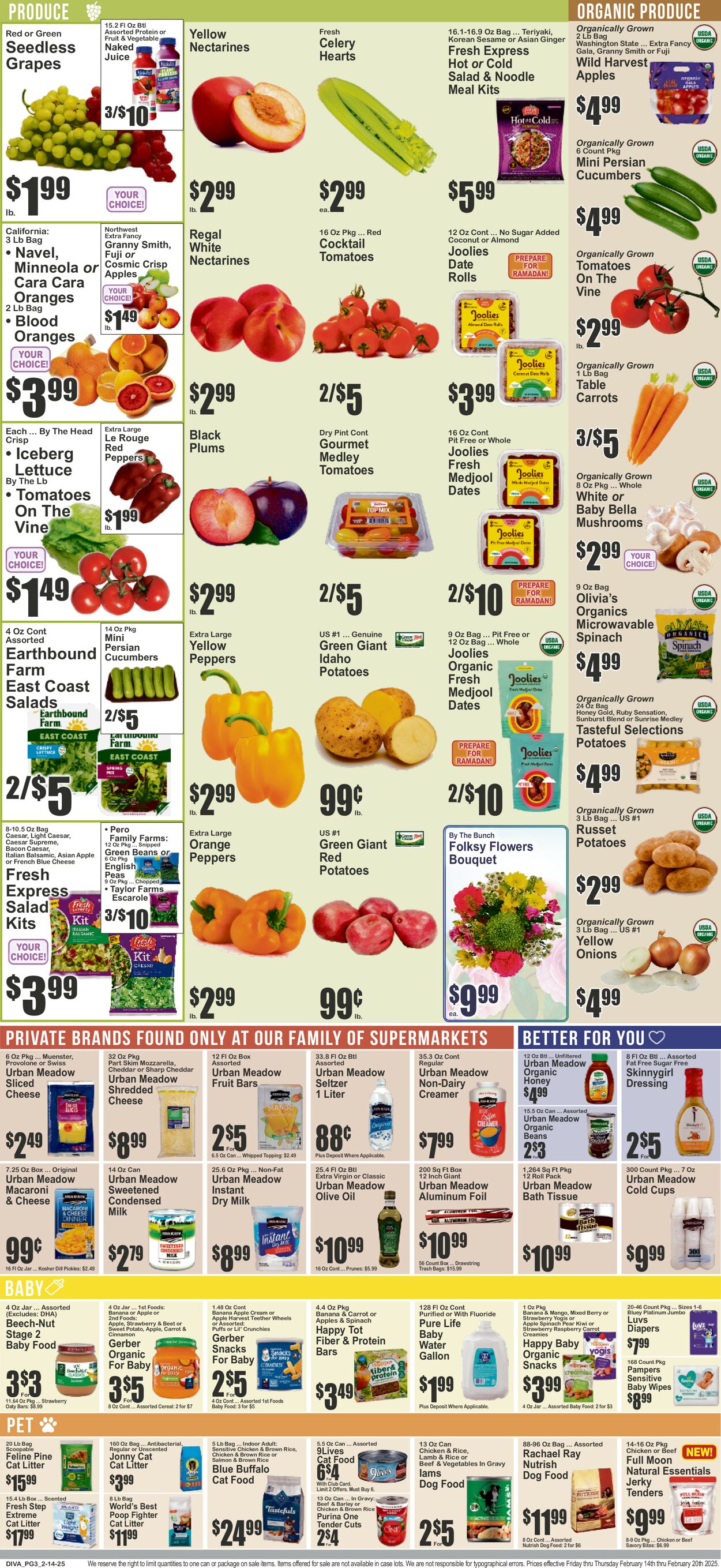 Catalogue Key Food from 02/14/2025