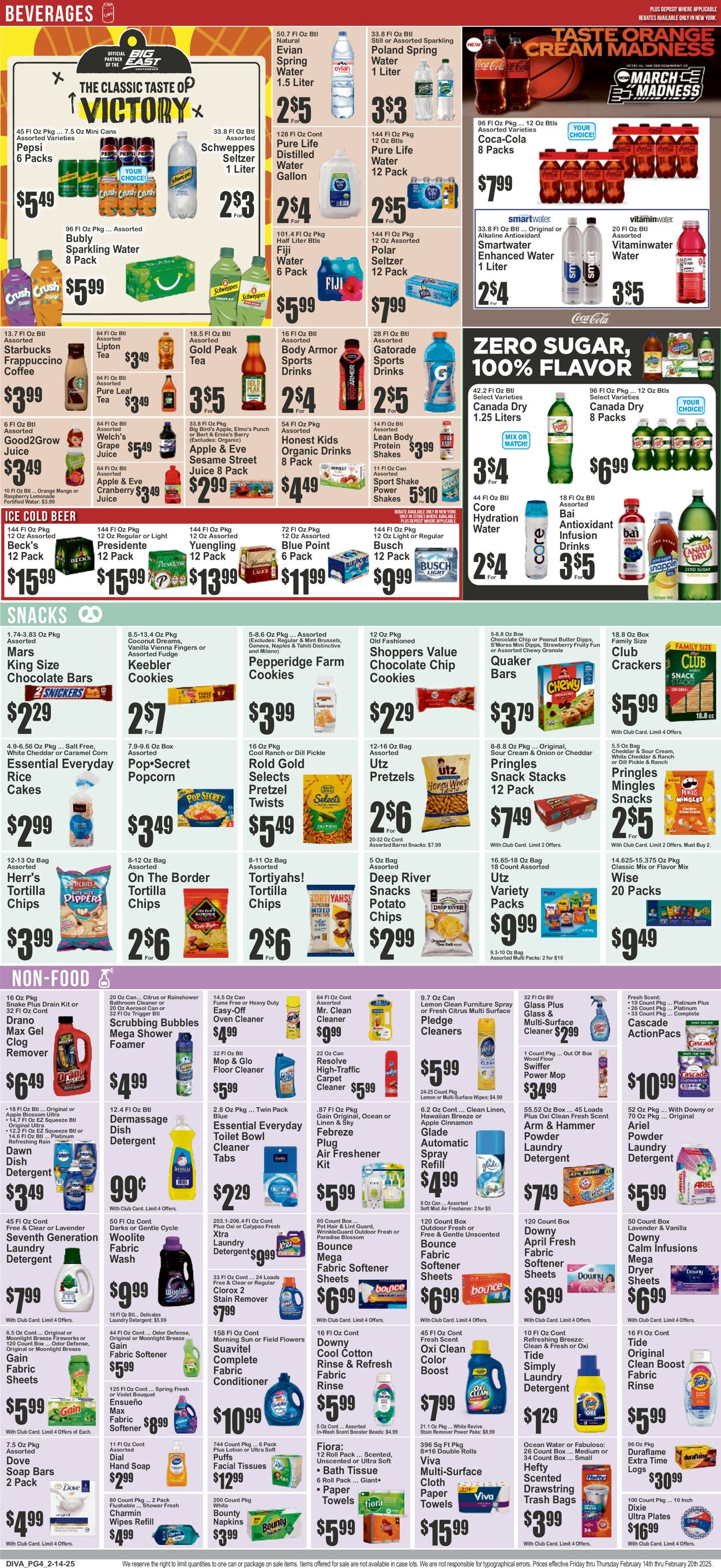 Catalogue Key Food from 02/14/2025