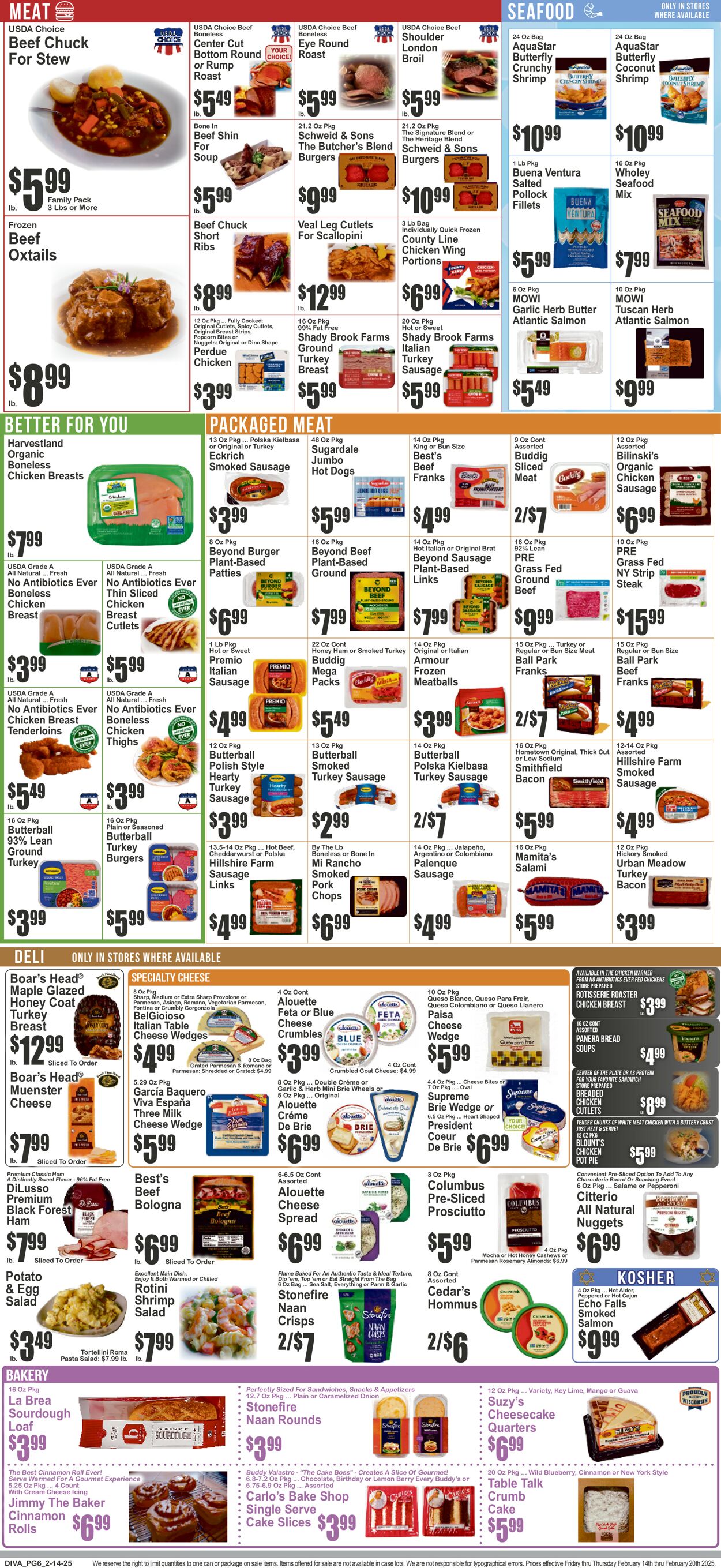 Catalogue Key Food from 02/14/2025