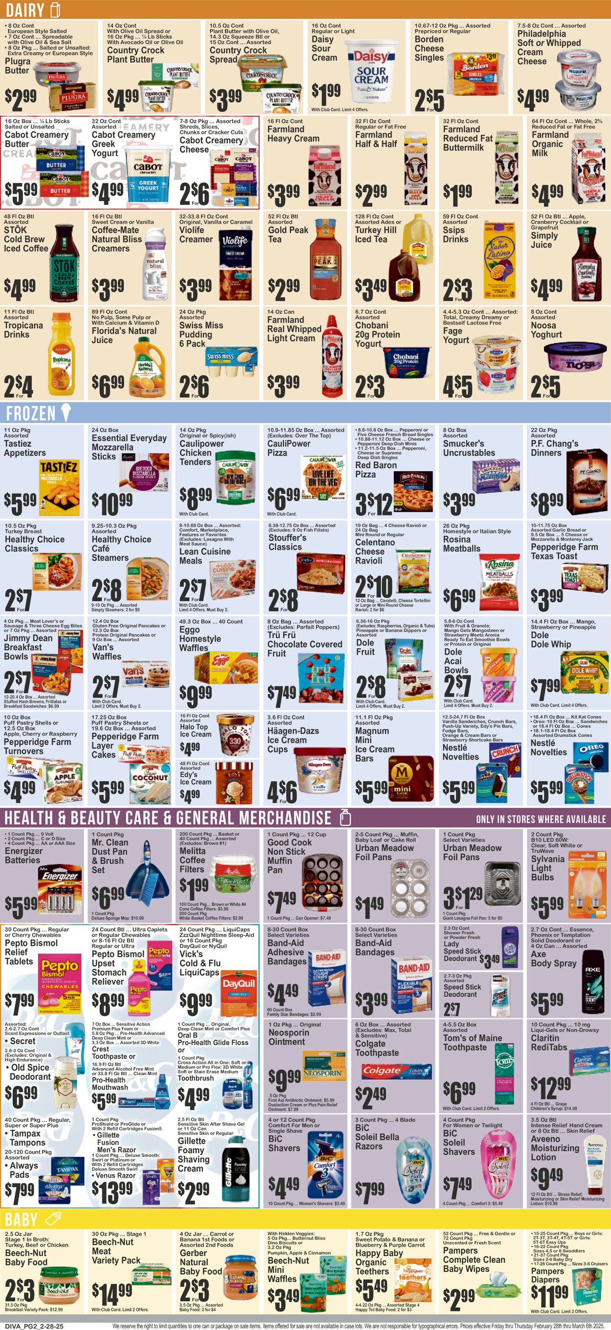 Catalogue Key Food from 02/28/2025