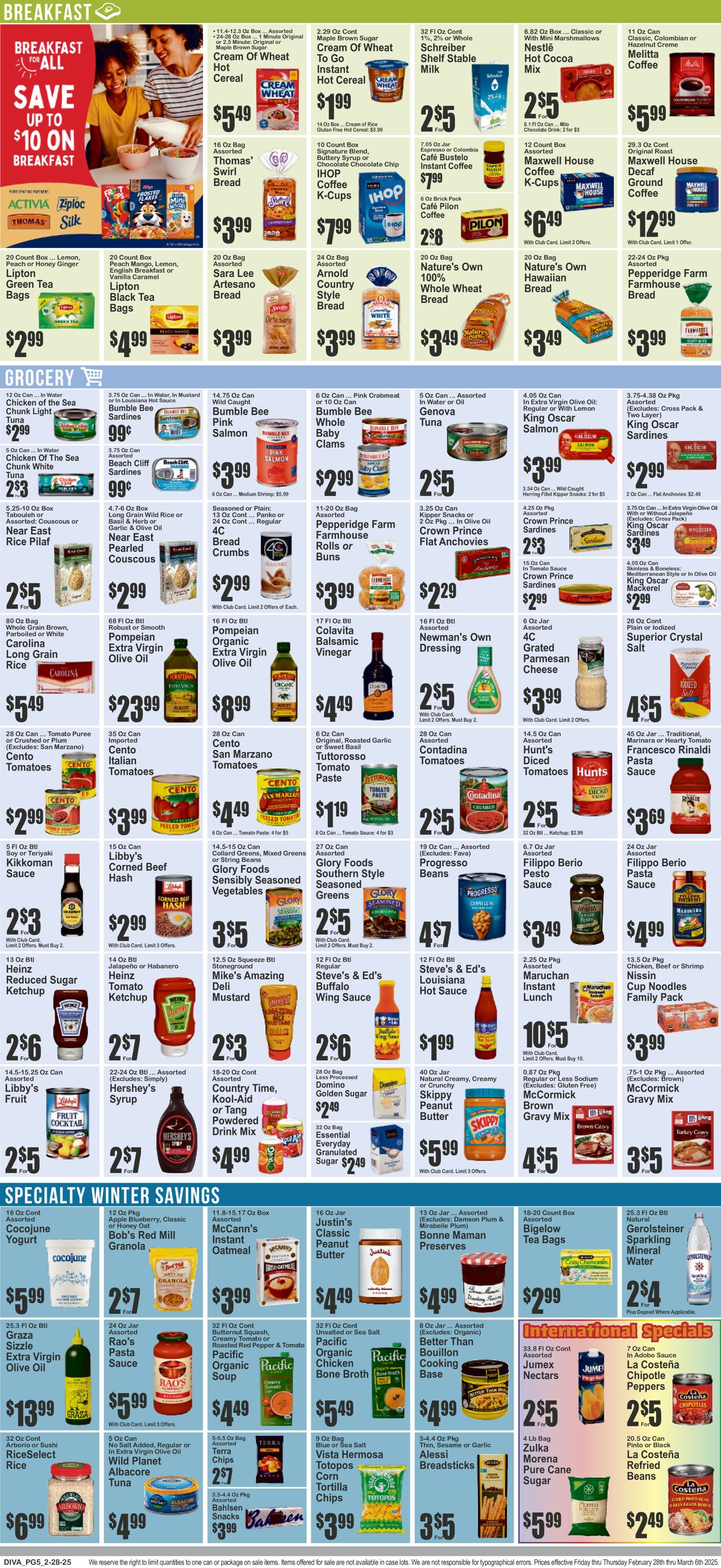 Catalogue Key Food from 02/28/2025