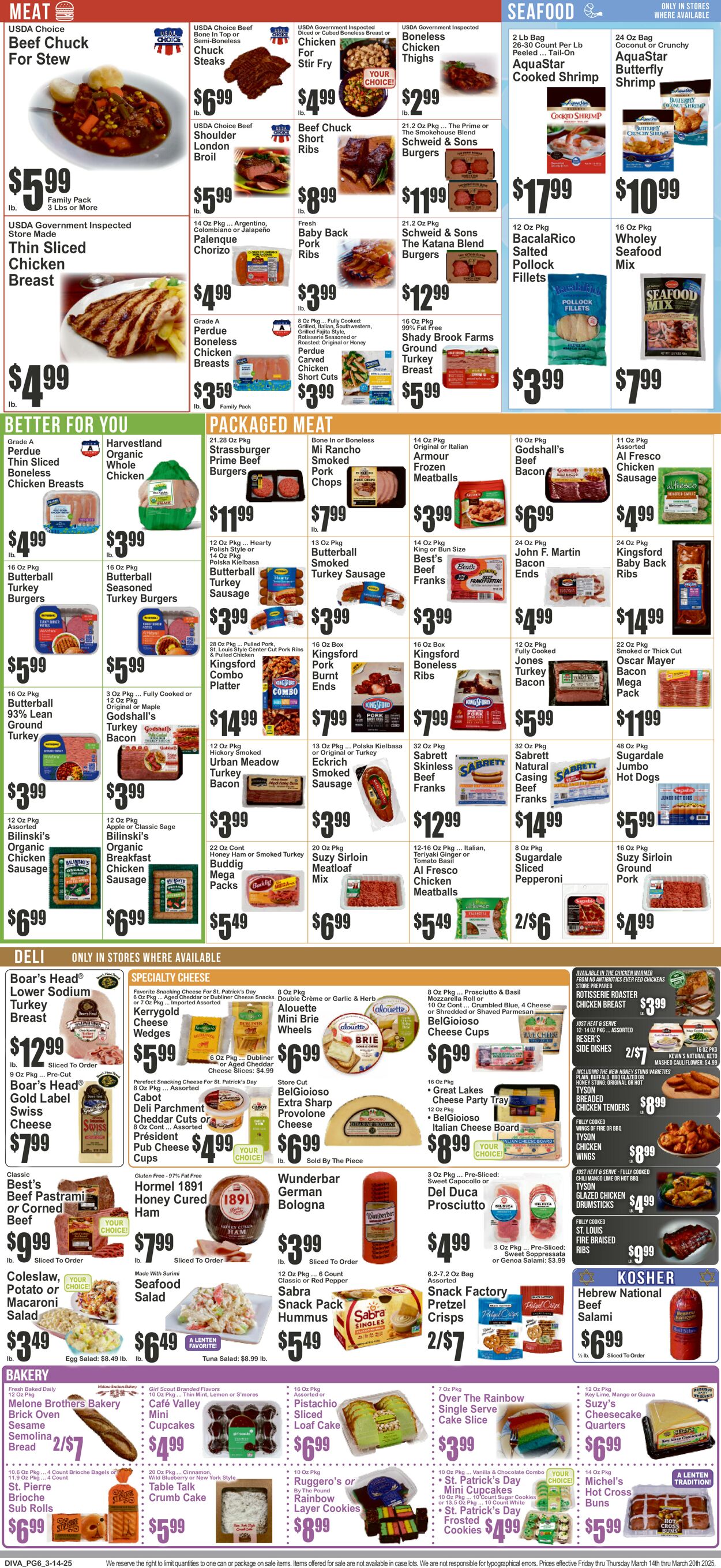 Catalogue Key Food from 03/14/2025