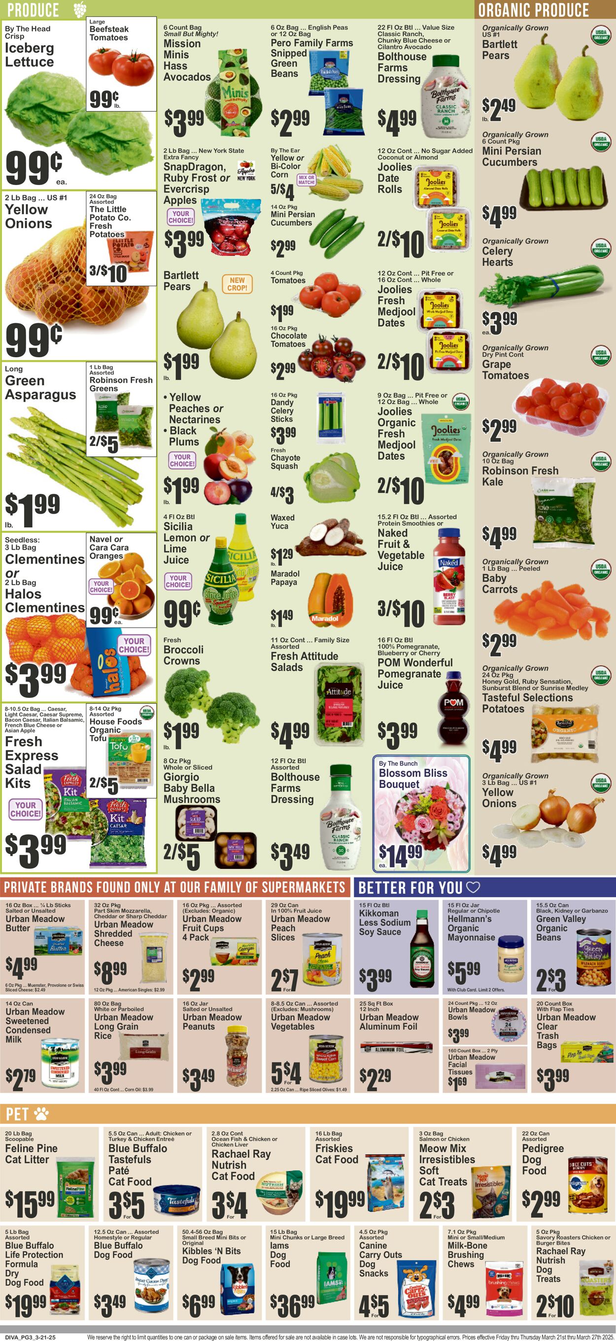 Catalogue Key Food from 03/21/2025