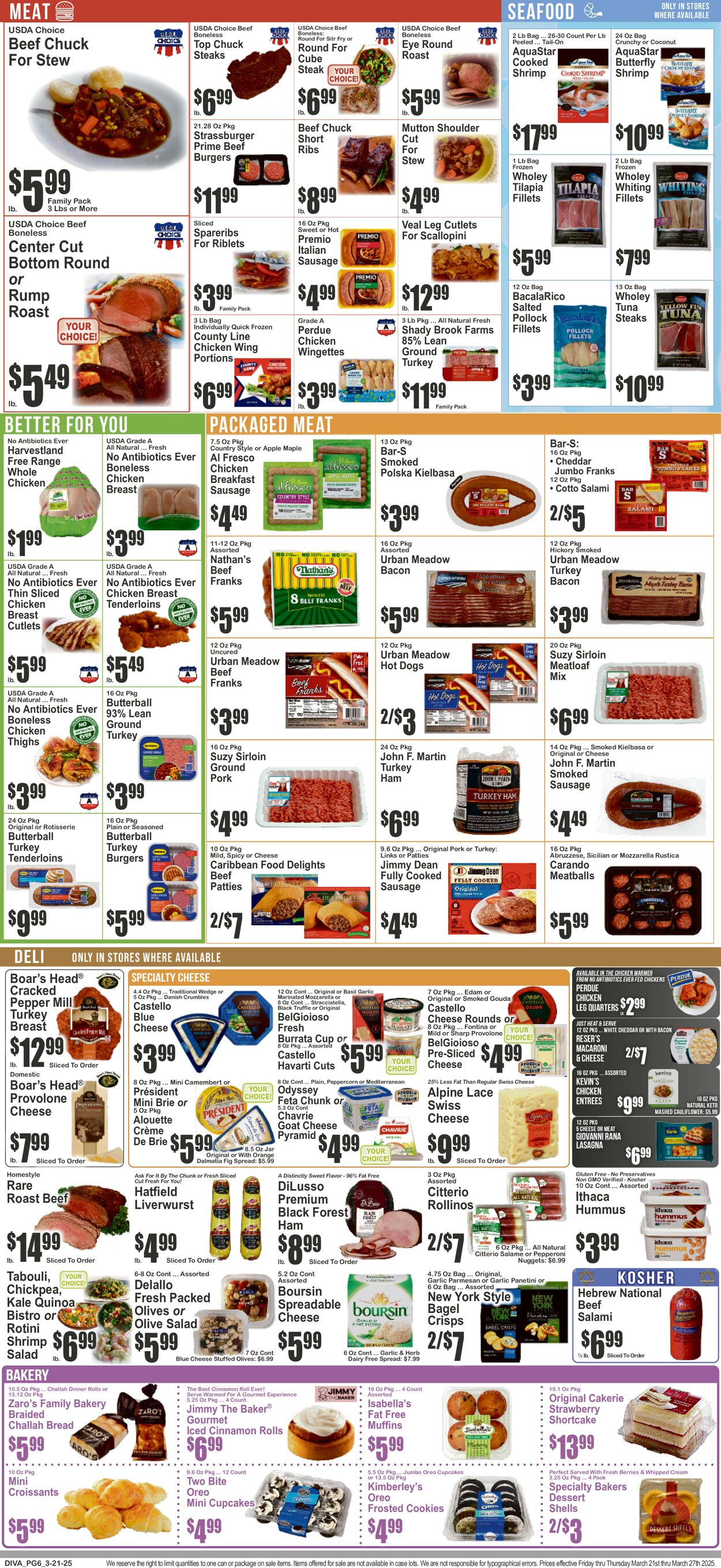 Catalogue Key Food from 03/21/2025