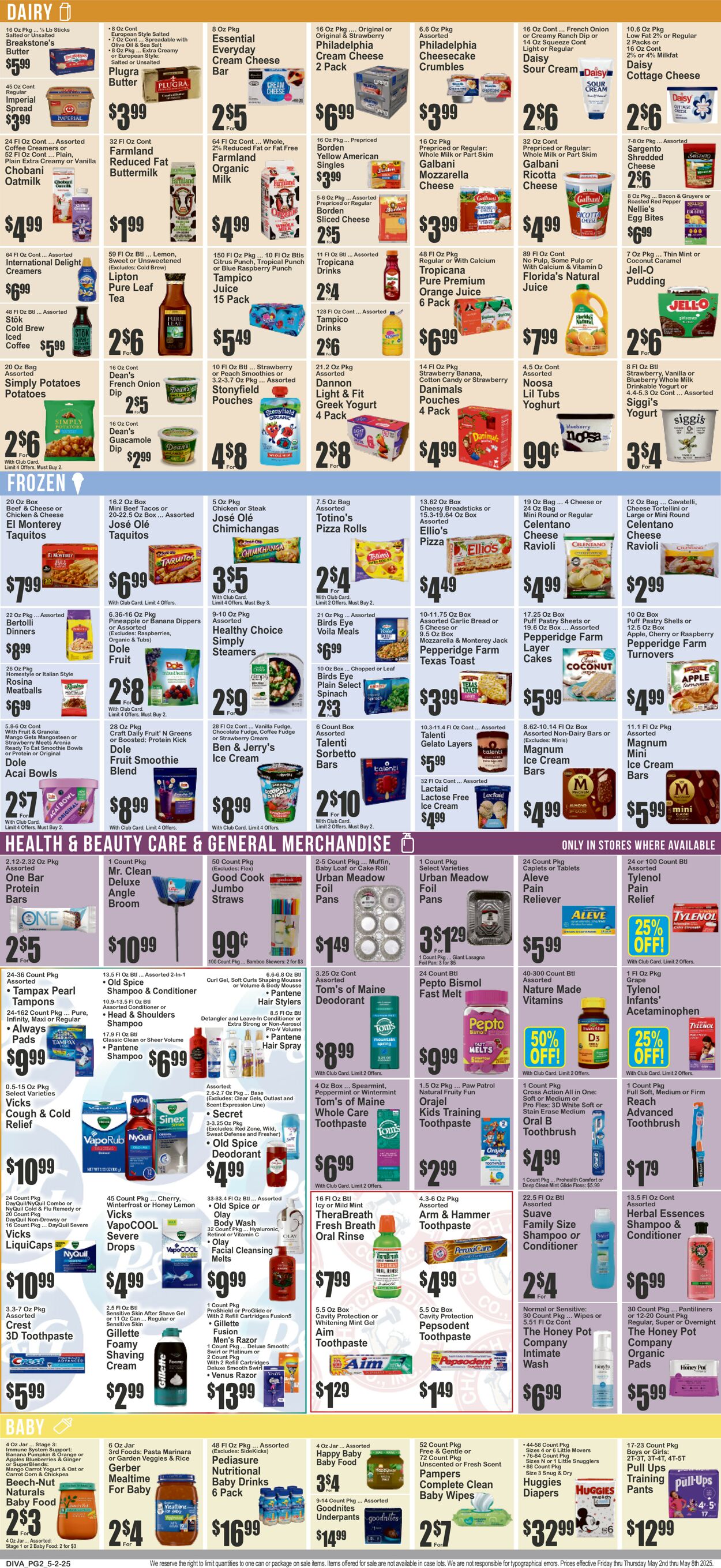 Catalogue Key Food from 05/02/2025