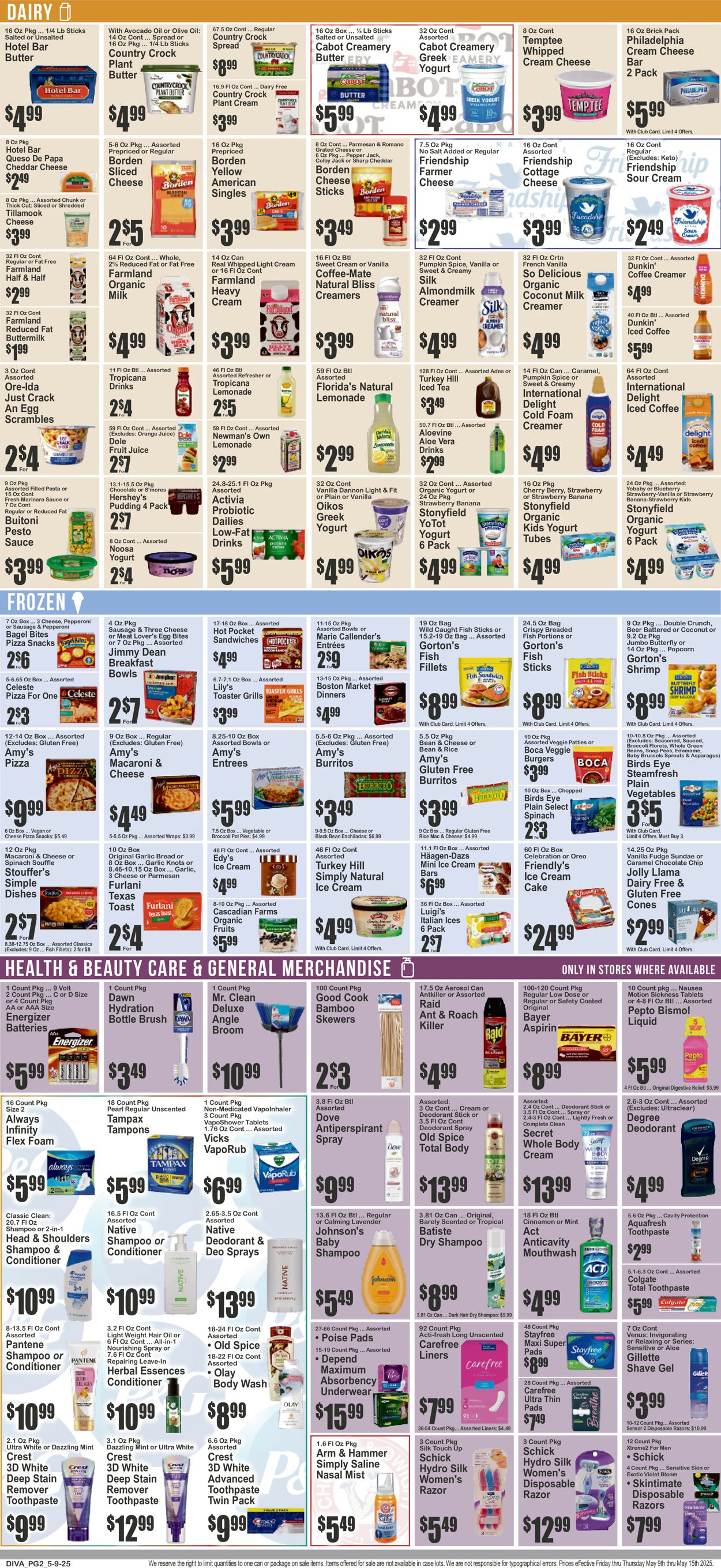 Catalogue Key Food from 05/09/2025