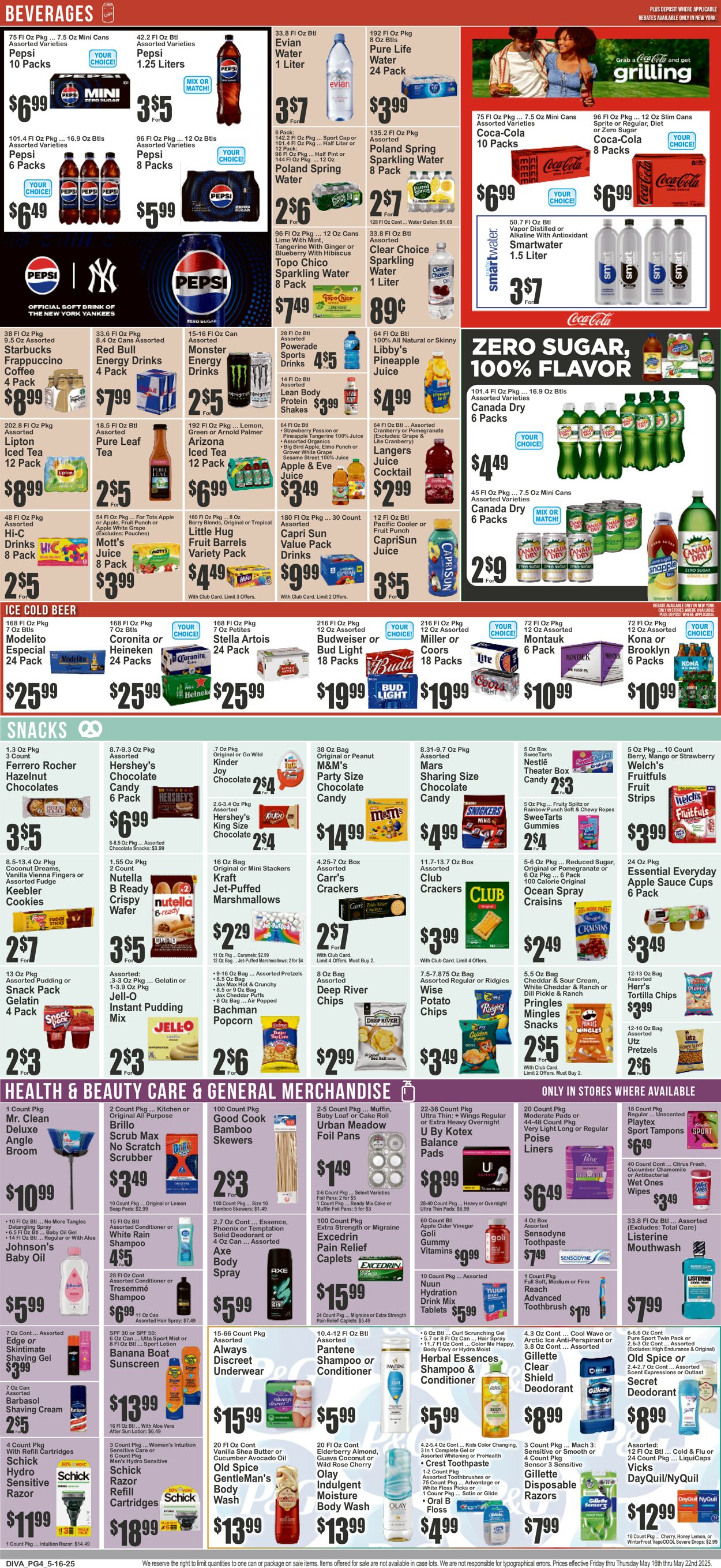 Catalogue Key Food from 05/16/2025