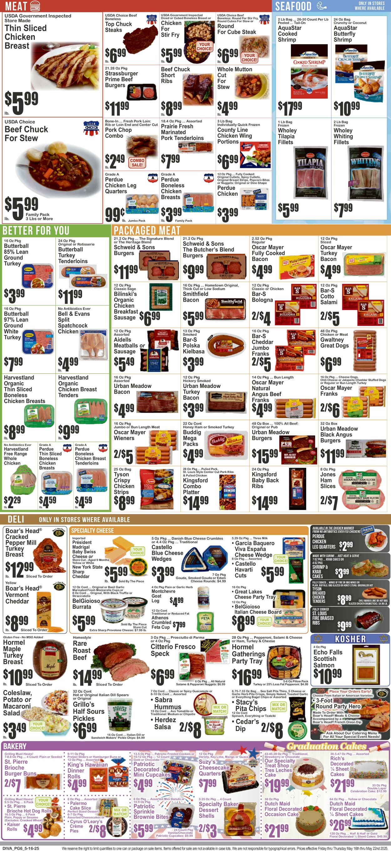 Catalogue Key Food from 05/16/2025